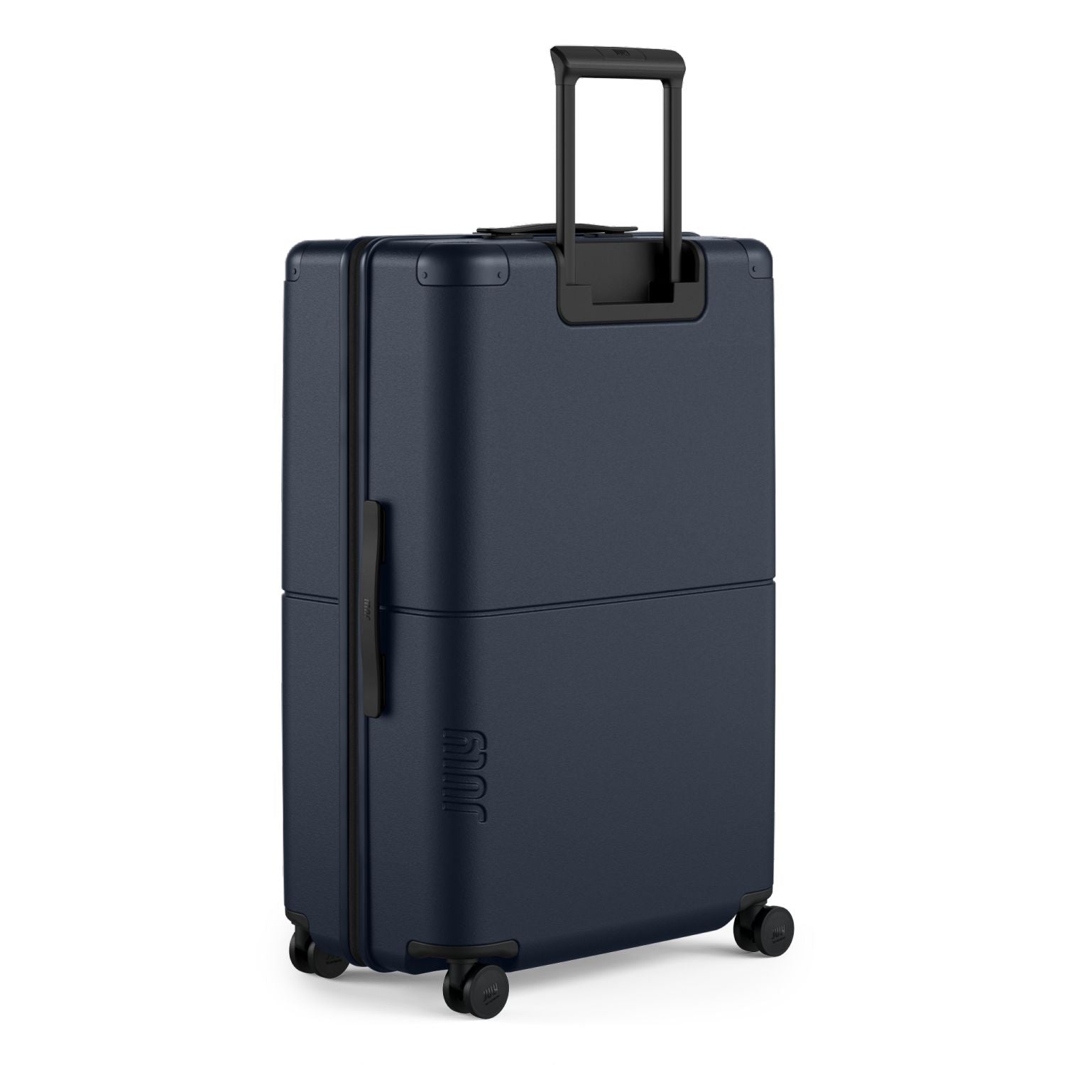 July Checked Plus Polycarbonate 30" Luggage - Navy