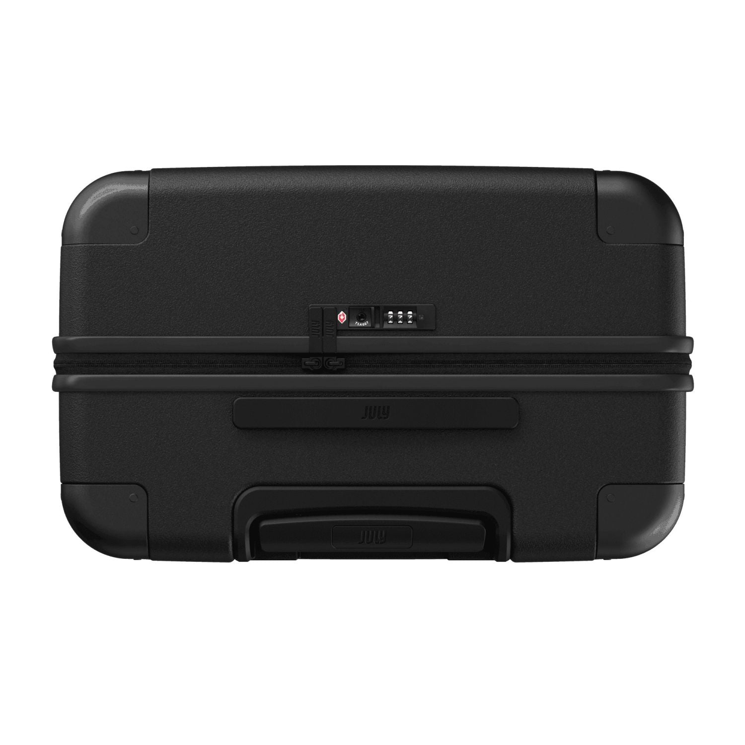 July Checked Plus Polycarbonate 30" Luggage - Black