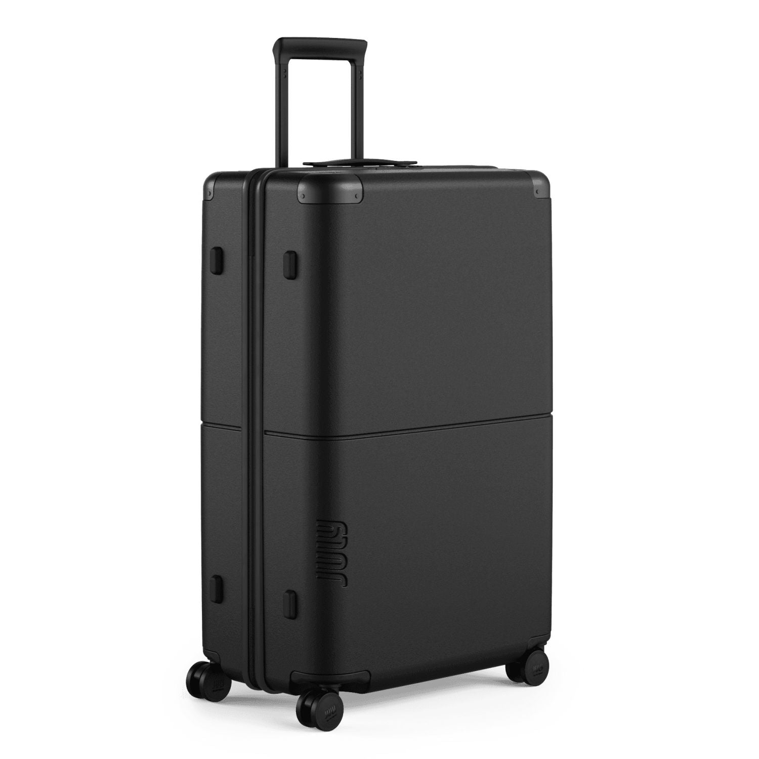 July Checked Plus Polycarbonate 30" Luggage - Black