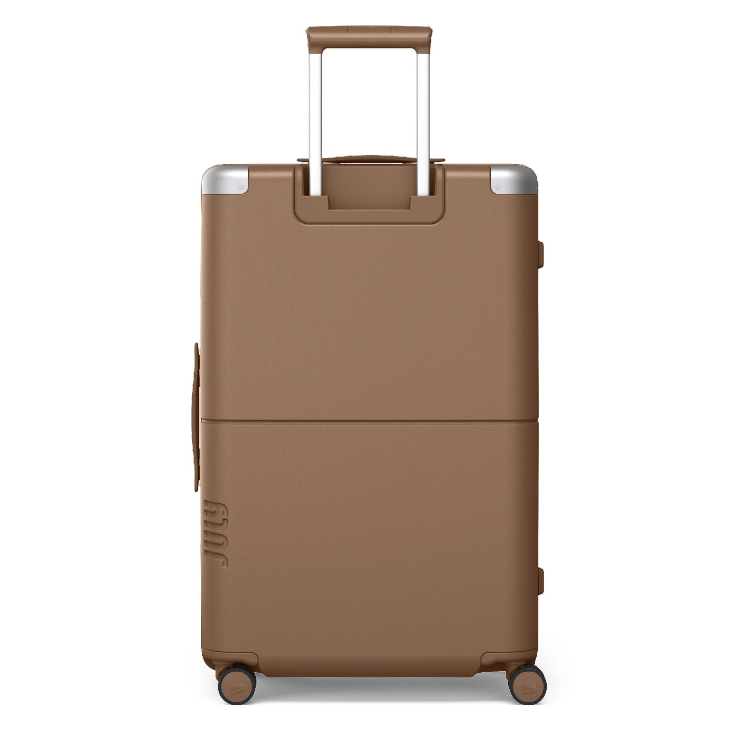 July Checked Plus Polycarbonate 30" Luggage - Toffee