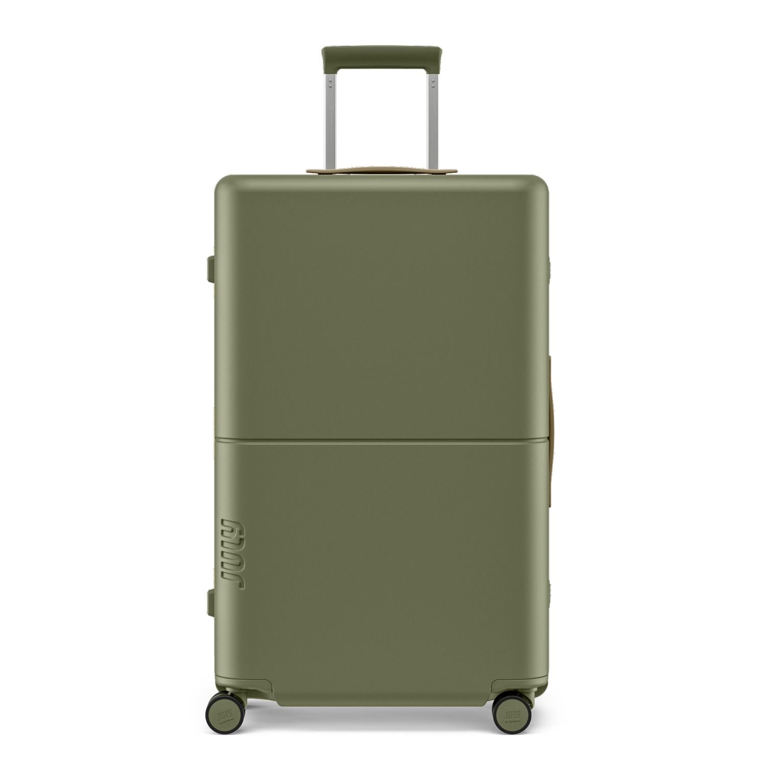 July Checked Plus Trunk Polycarbonate Frame 30" Luggage - Moss