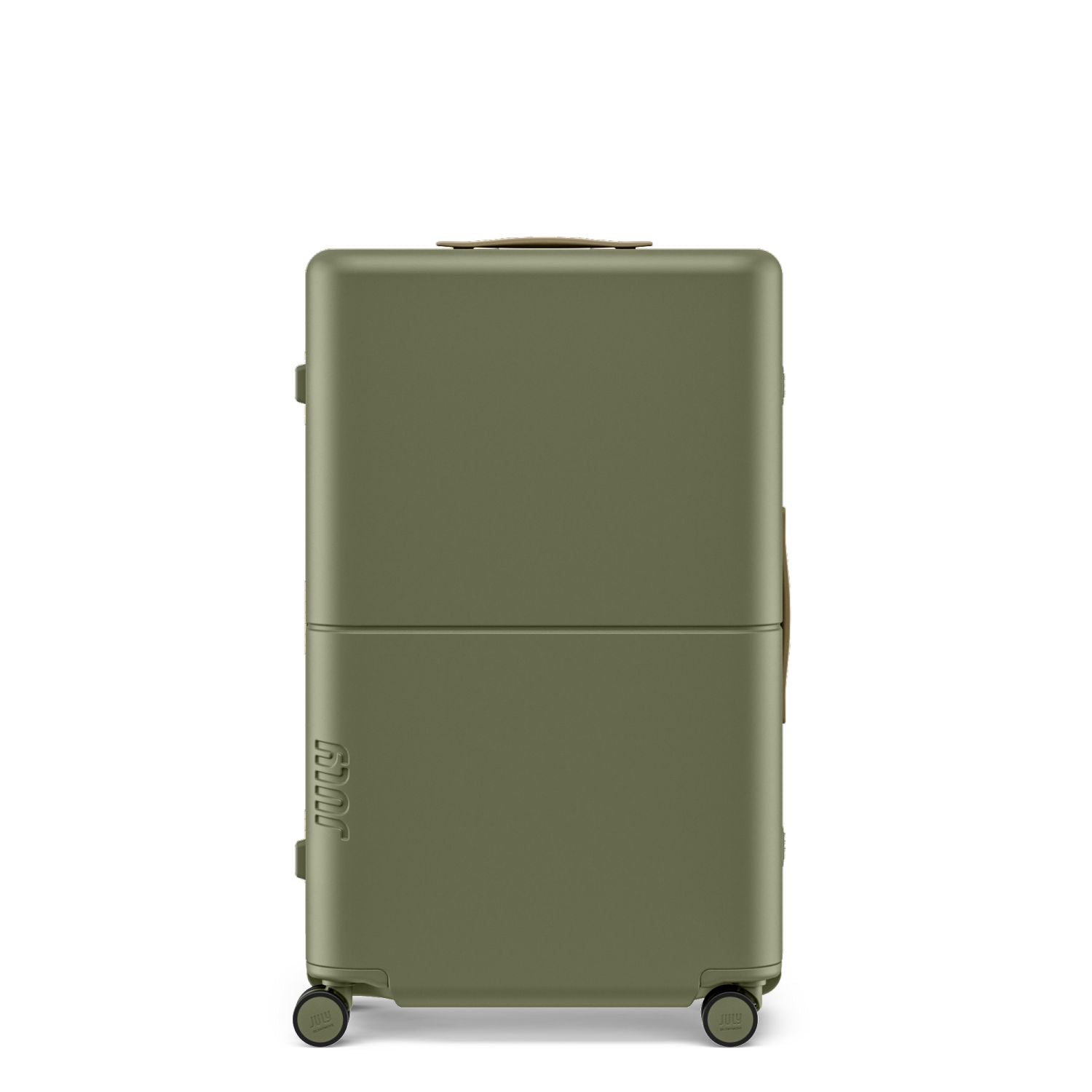 July Checked Plus Trunk Polycarbonate Frame 30" Luggage - Moss