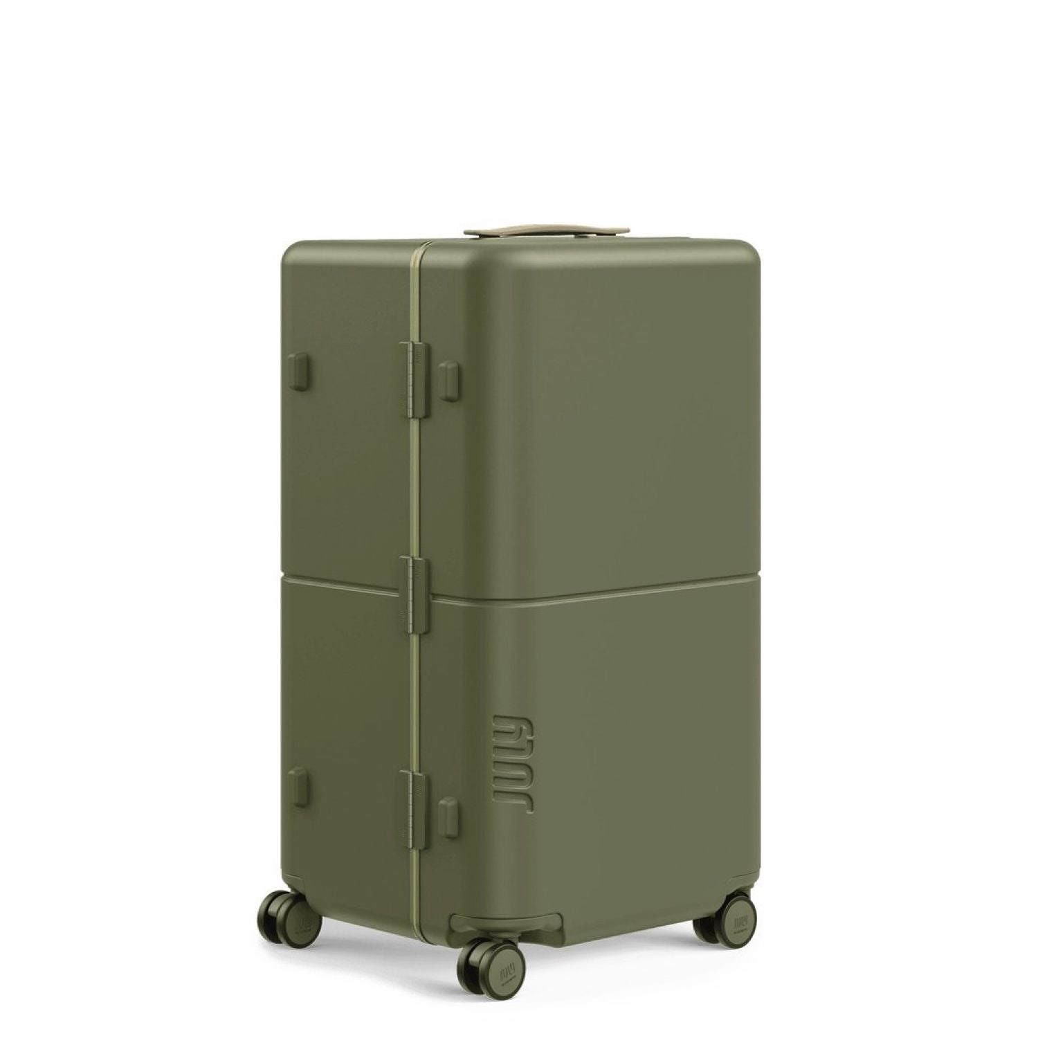 July Checked Trunk Polycarbonate Frame 28" Luggage - Matte Moss