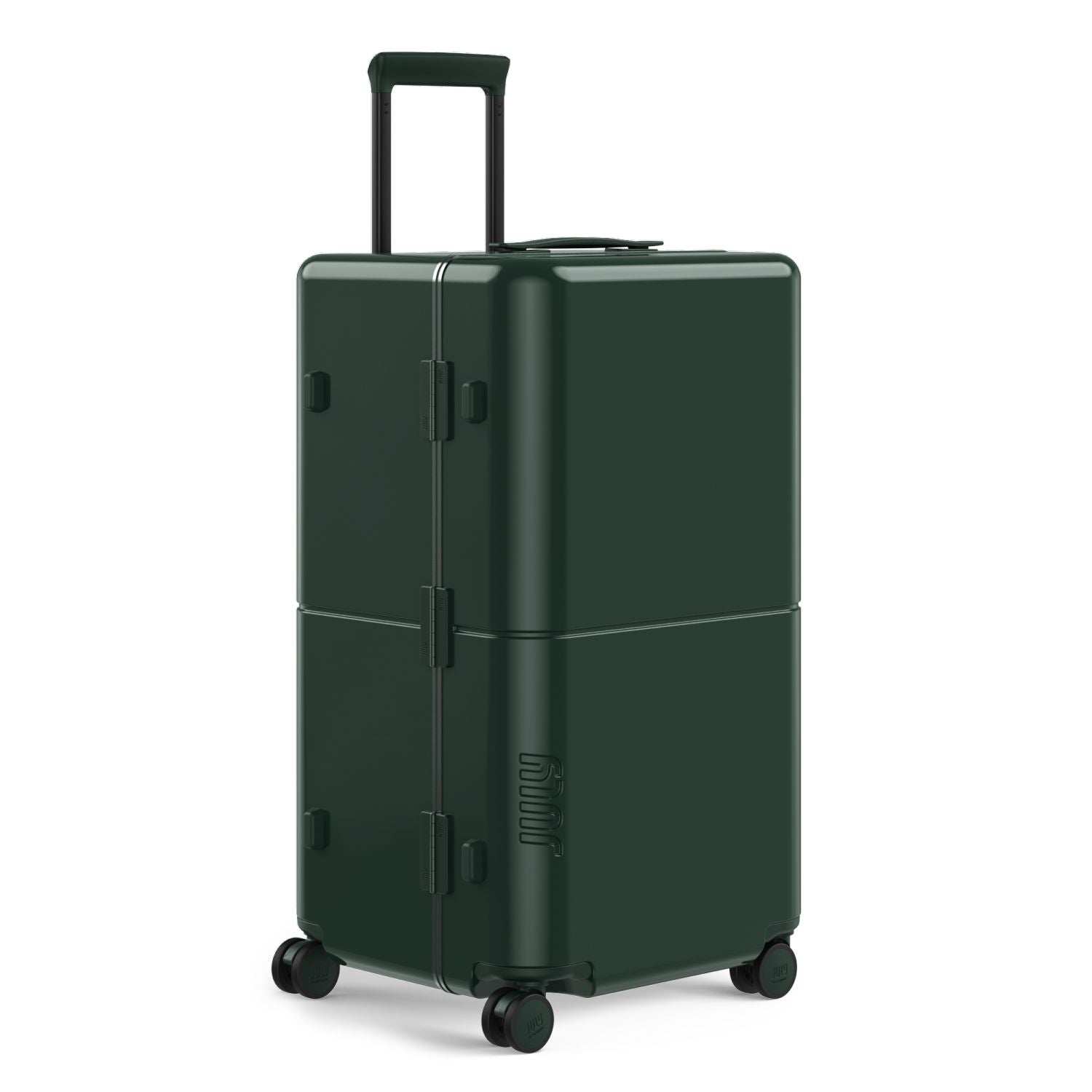 July Checked Trunk Polycarbonate Frame 28" Luggage - Forest