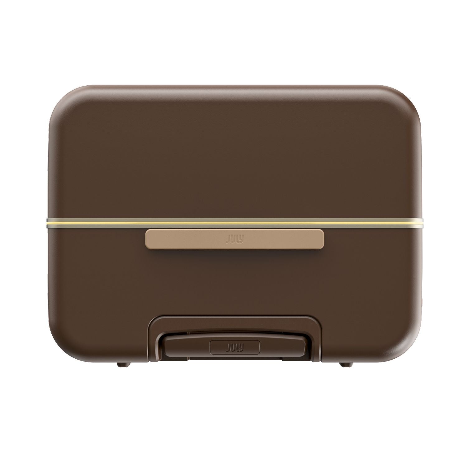 July Checked Trunk Plus Polycarbonate Frame 30" Luggage - Matte Brown