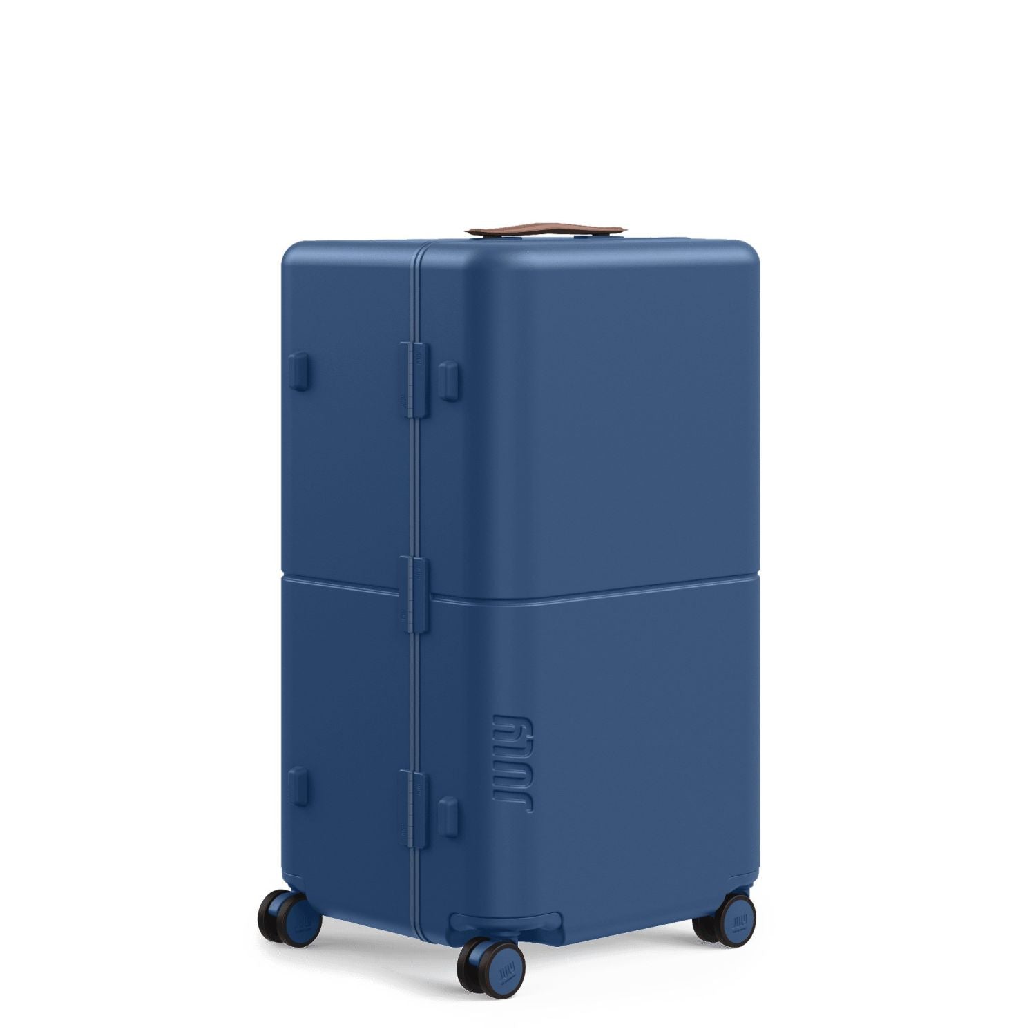 July Checked Trunk Polycarbonate Frame 28" Luggage - French Blue