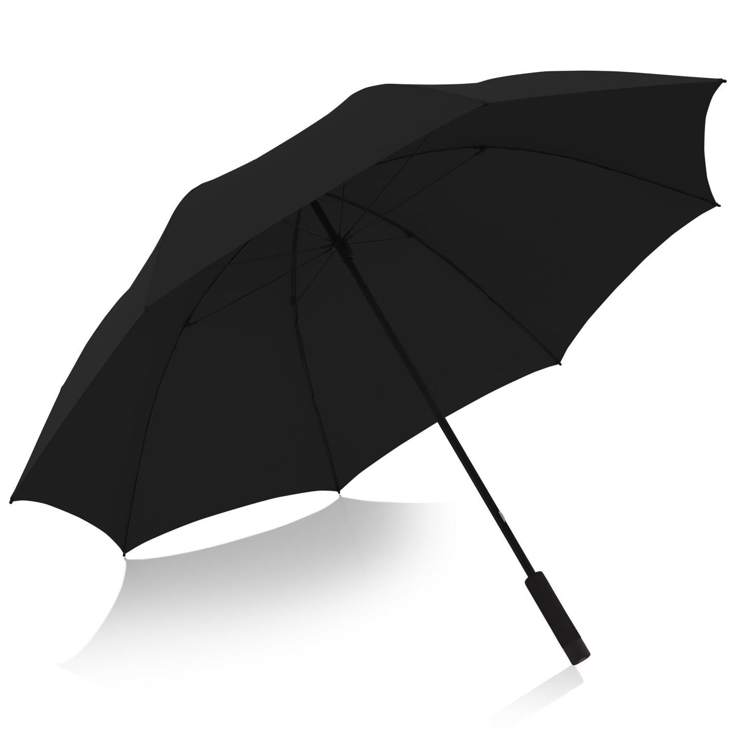 Knirps U.900 Ultralight XXL Manual (UV Protection) - Black / Black Inner Coating