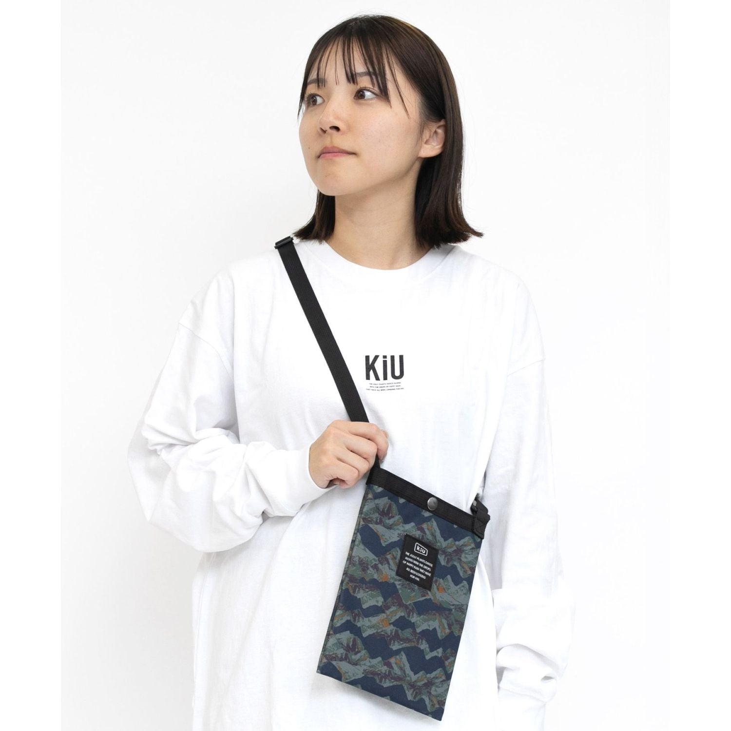 KiU Water Repellent 600D Sacoche Mini Bag (Sierra)