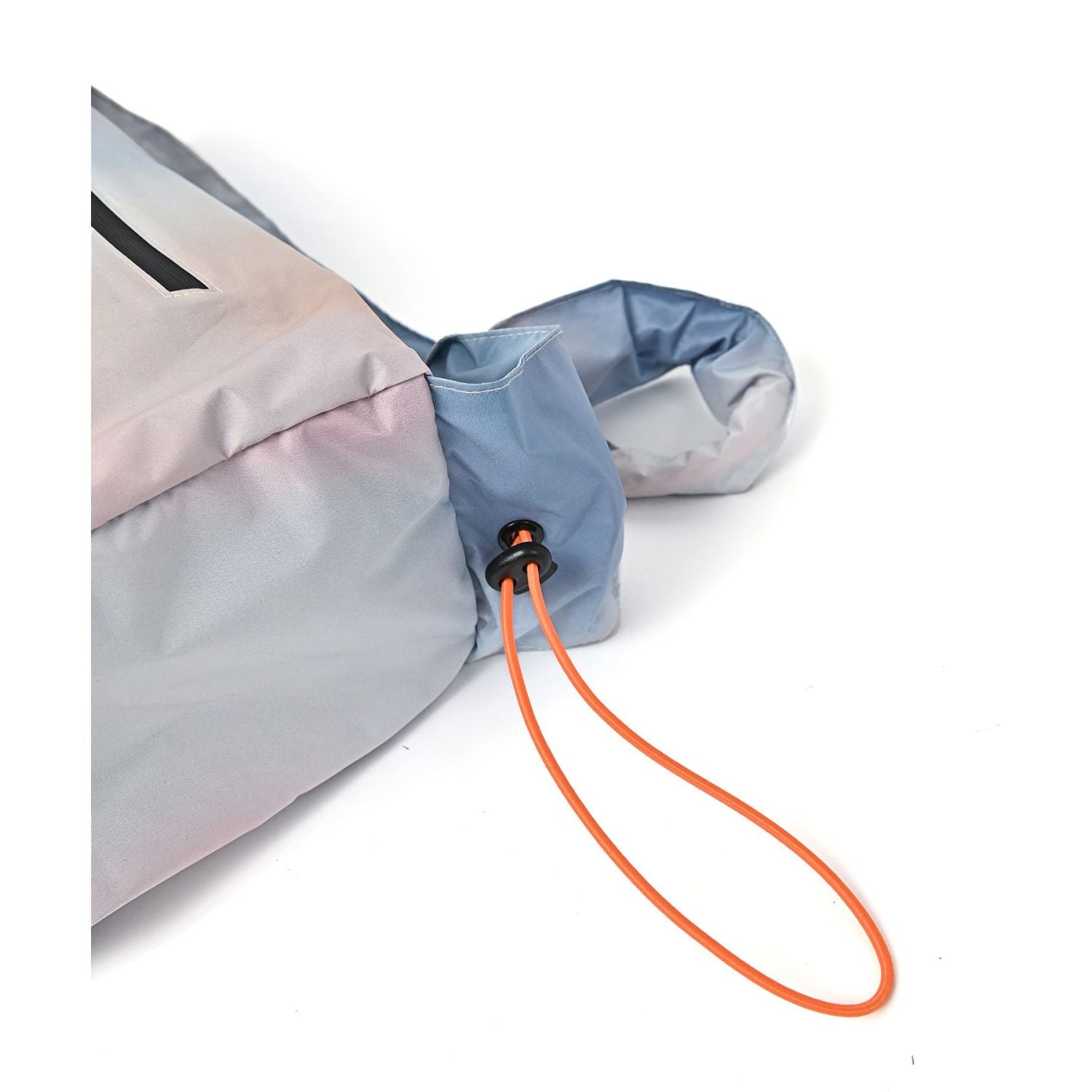 KiU Water Repellent Paracord Box Shoulder Bag (Light Gray)