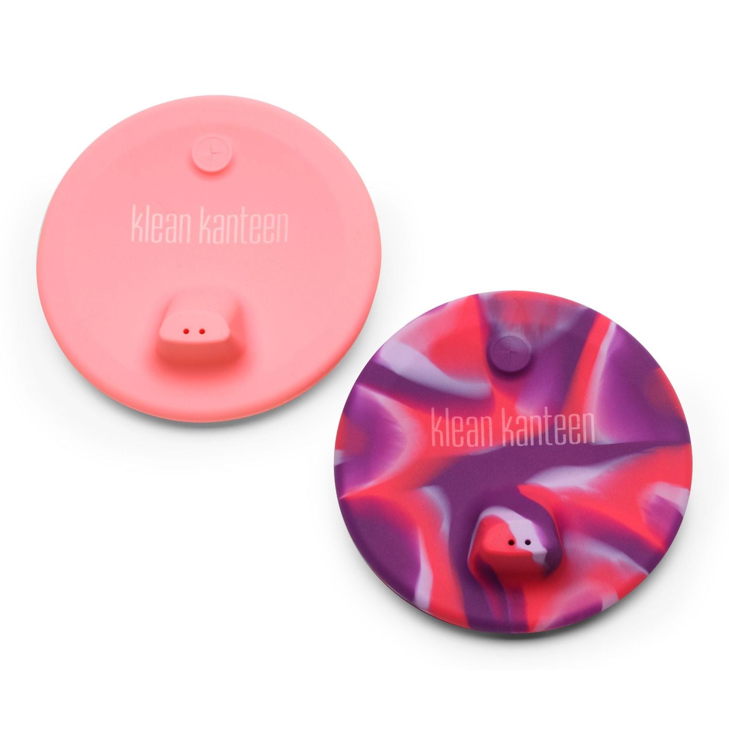 Klean Kanteen Kid Cup Sippy Lid - 2 Pack (Pink Tie Dye)