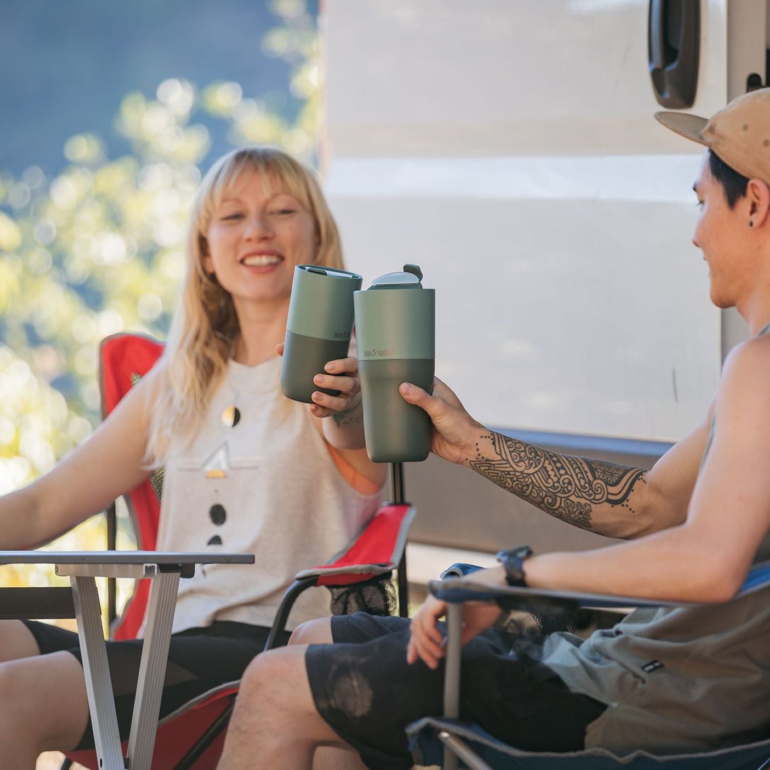 Klean Kanteen Rise 26oz Tumbler (with Flip Lid) (Sea Spray)