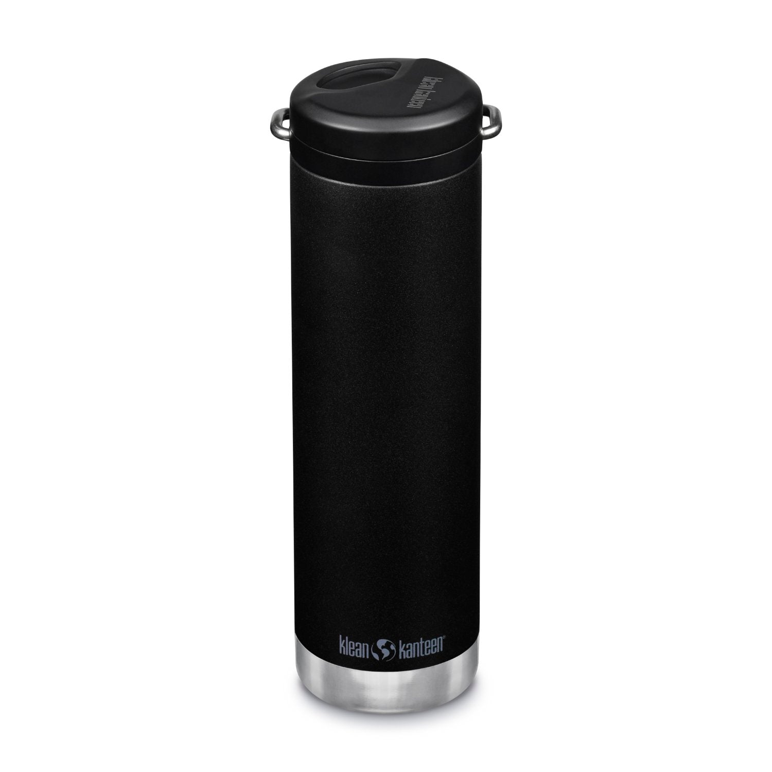 Klean Kanteen Insulated TKWide 20oz Water Bottle (with Twist Cap) (Black)