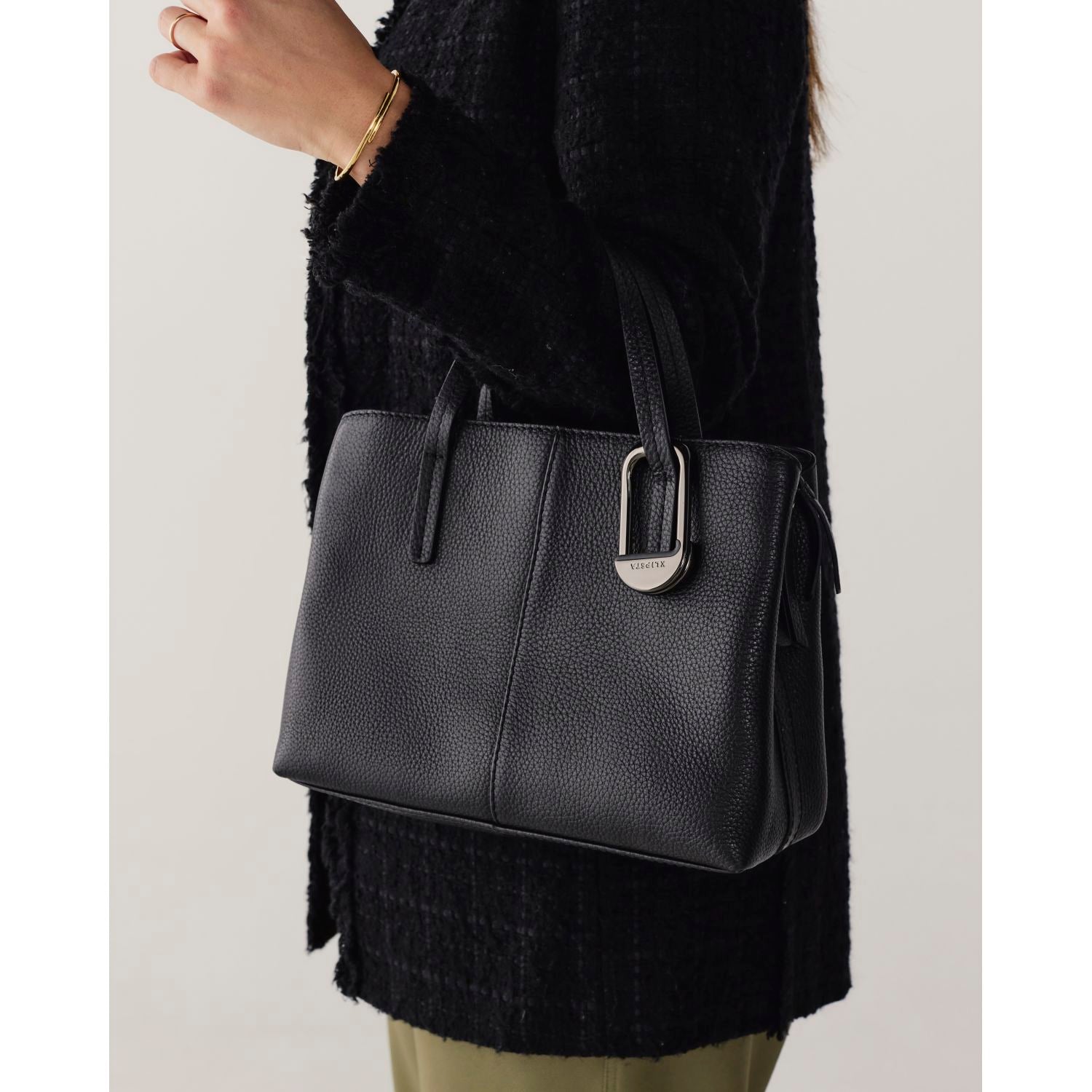 Klipsta Flip Bag Hook - Black Chrome