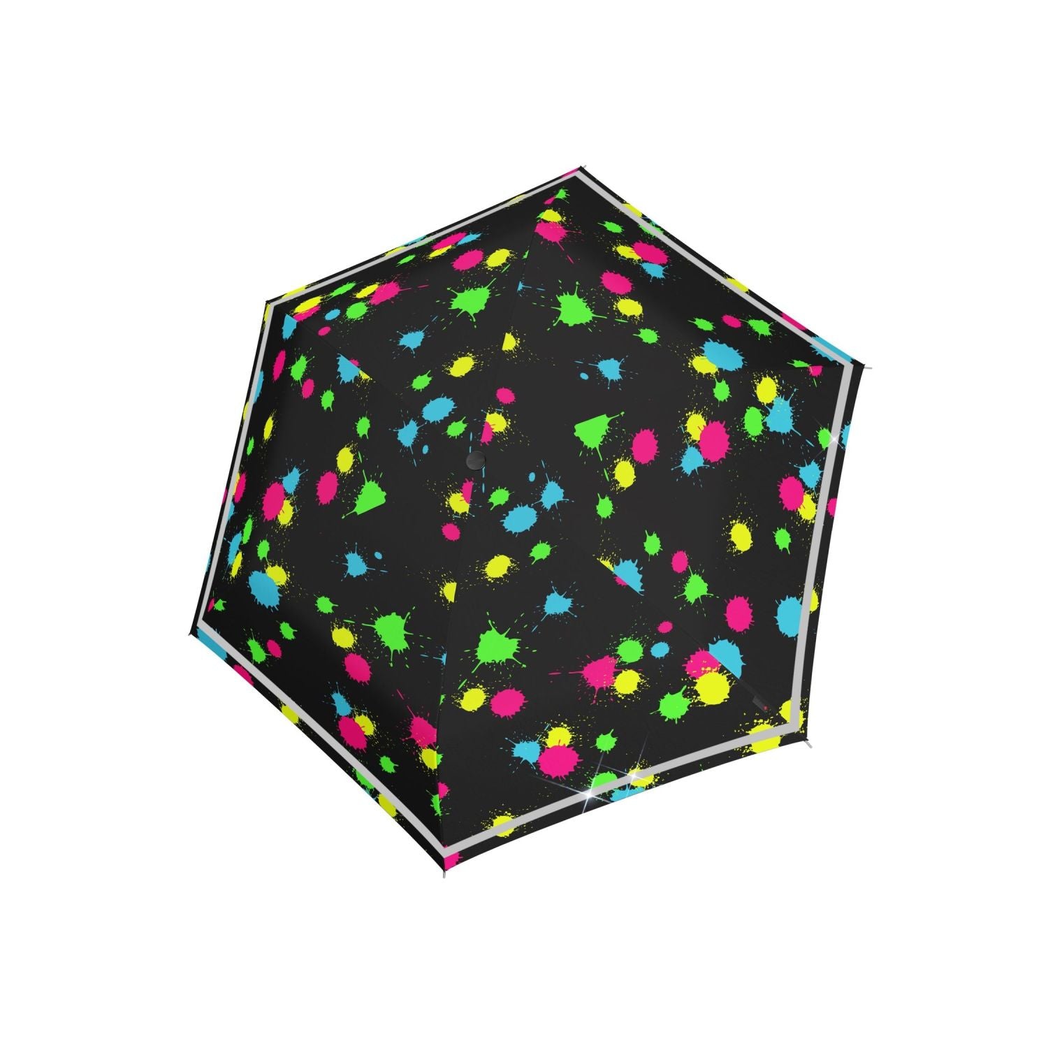 Knirps Rookie Manual Reflective Umbrella - Bubble Bust