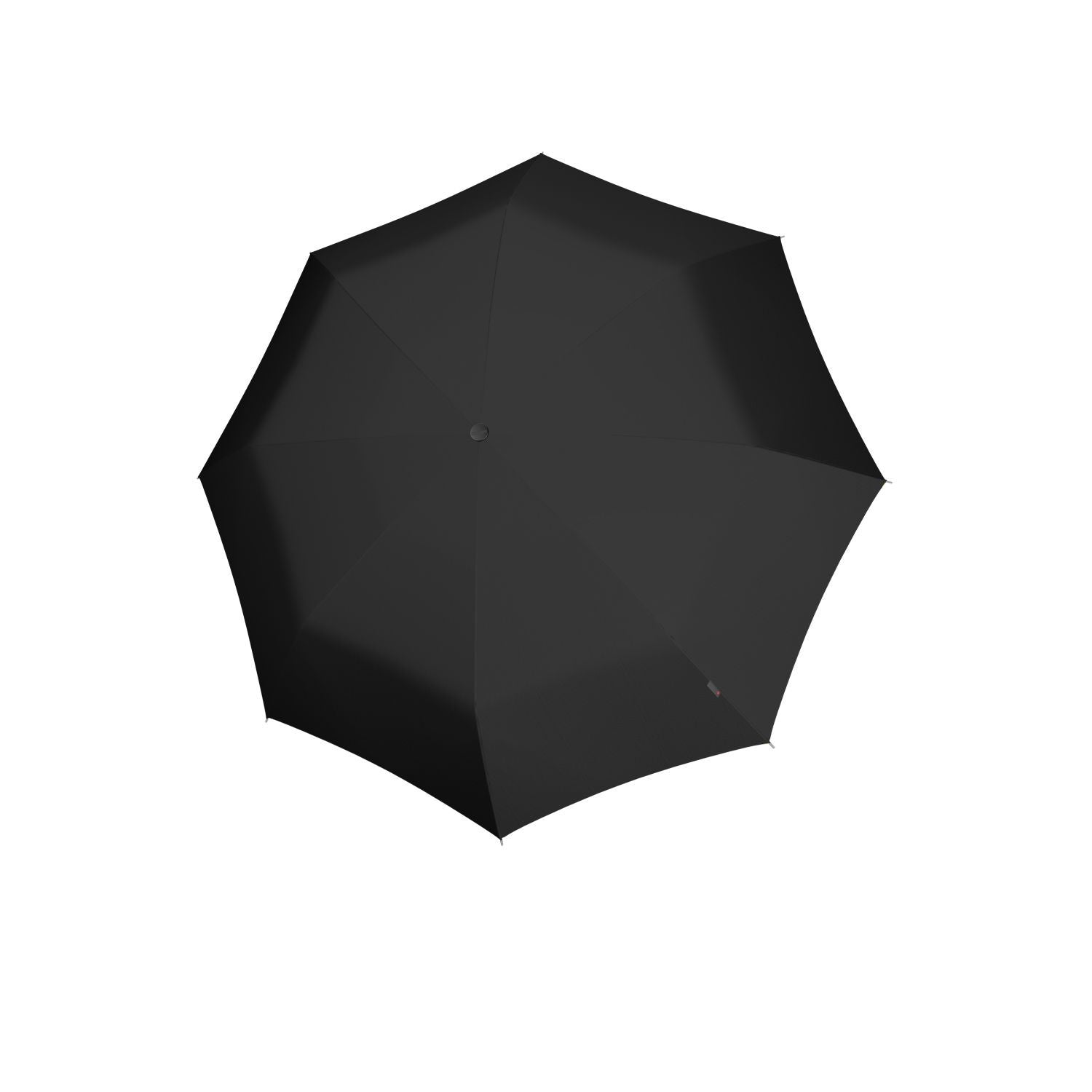 Knirps U.090 Ultralight XXL Manual Compact (UV Protection) - Black / Black Inner Coating