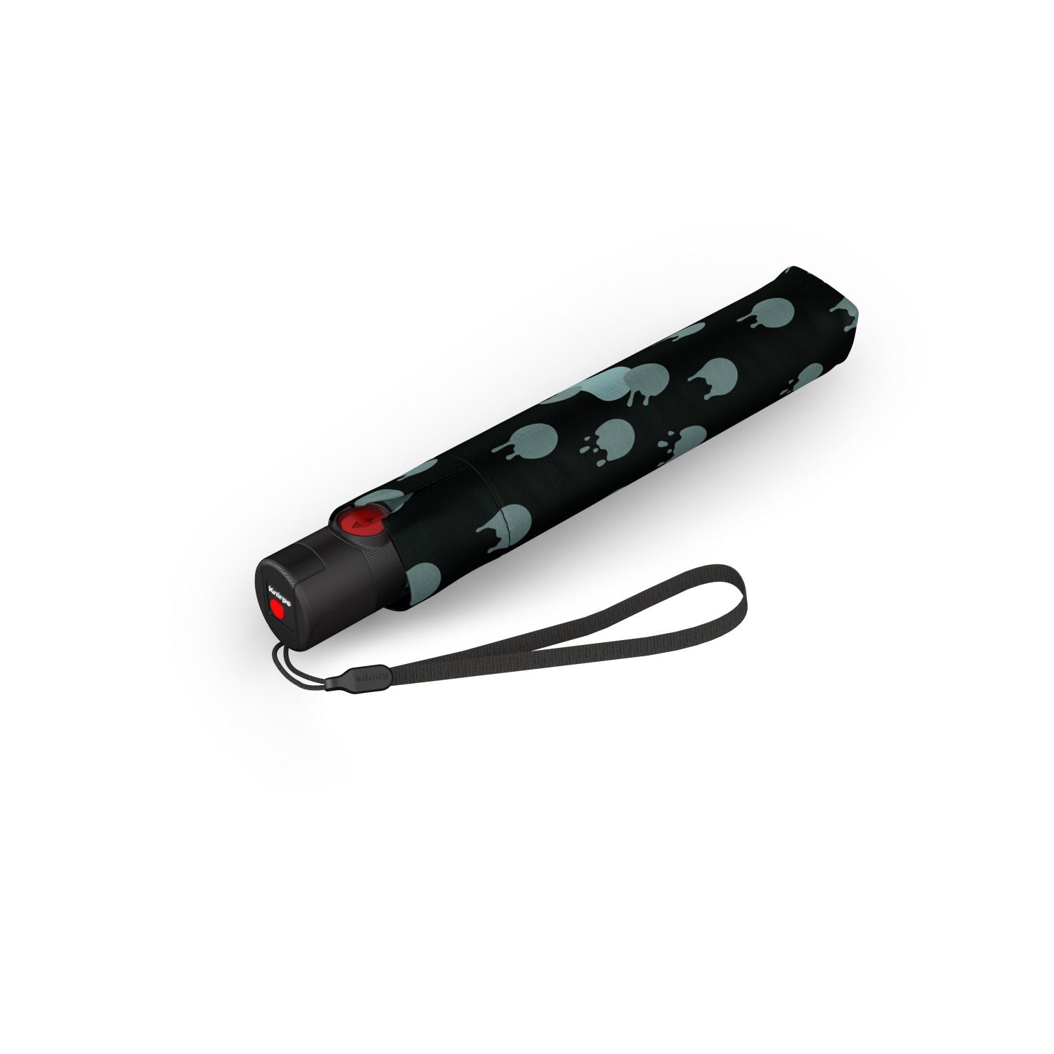 Knirps U.200 Ultra Light Duomatic Umbrella - Rainyday Black