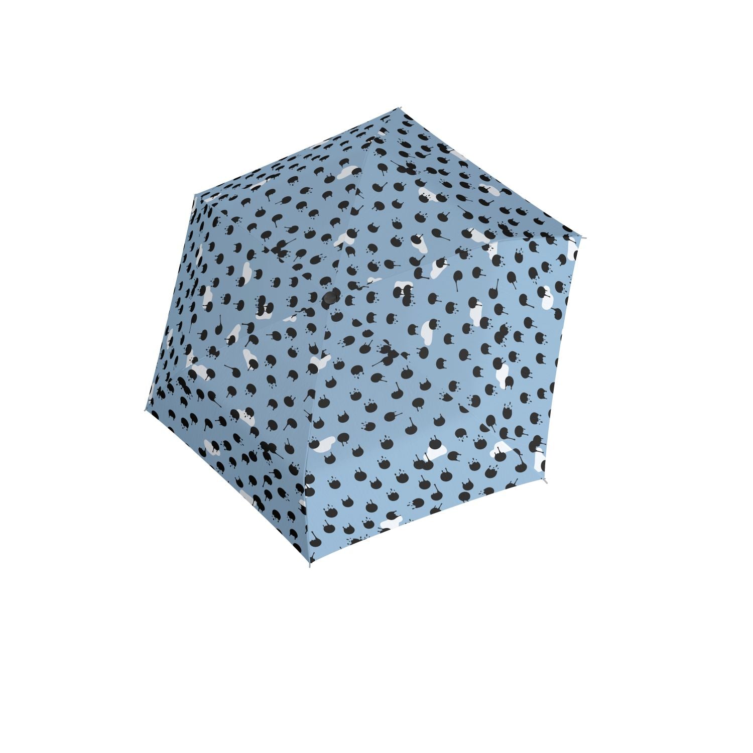 Knirps U.200 Ultra Light Duomatic Umbrella - Rainyday Ice