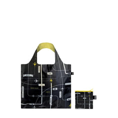 LOQI Airport Foldable Tote Bag - Departures