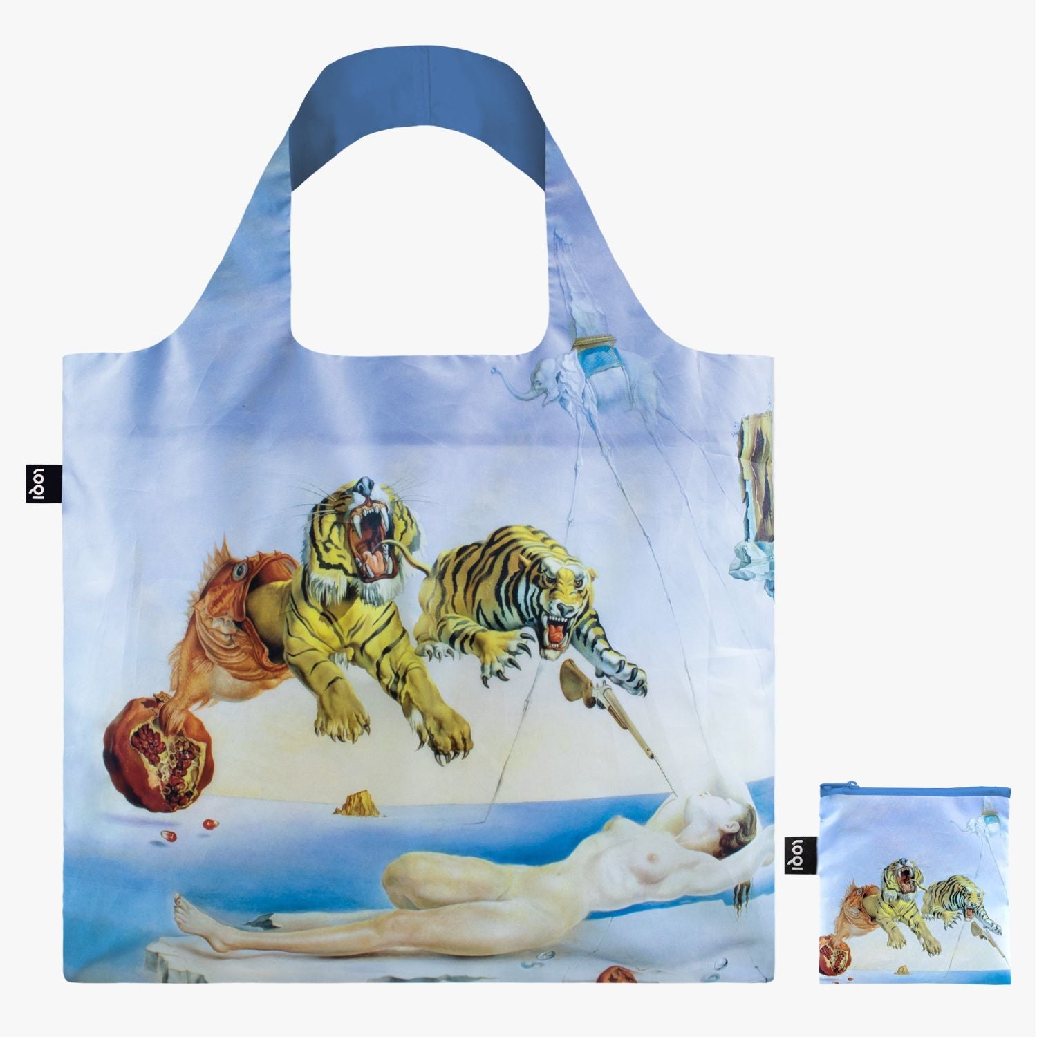 LOQI Museum Foldable Tote Bag - Dali - Dream Caused By The Flight Of A Bee