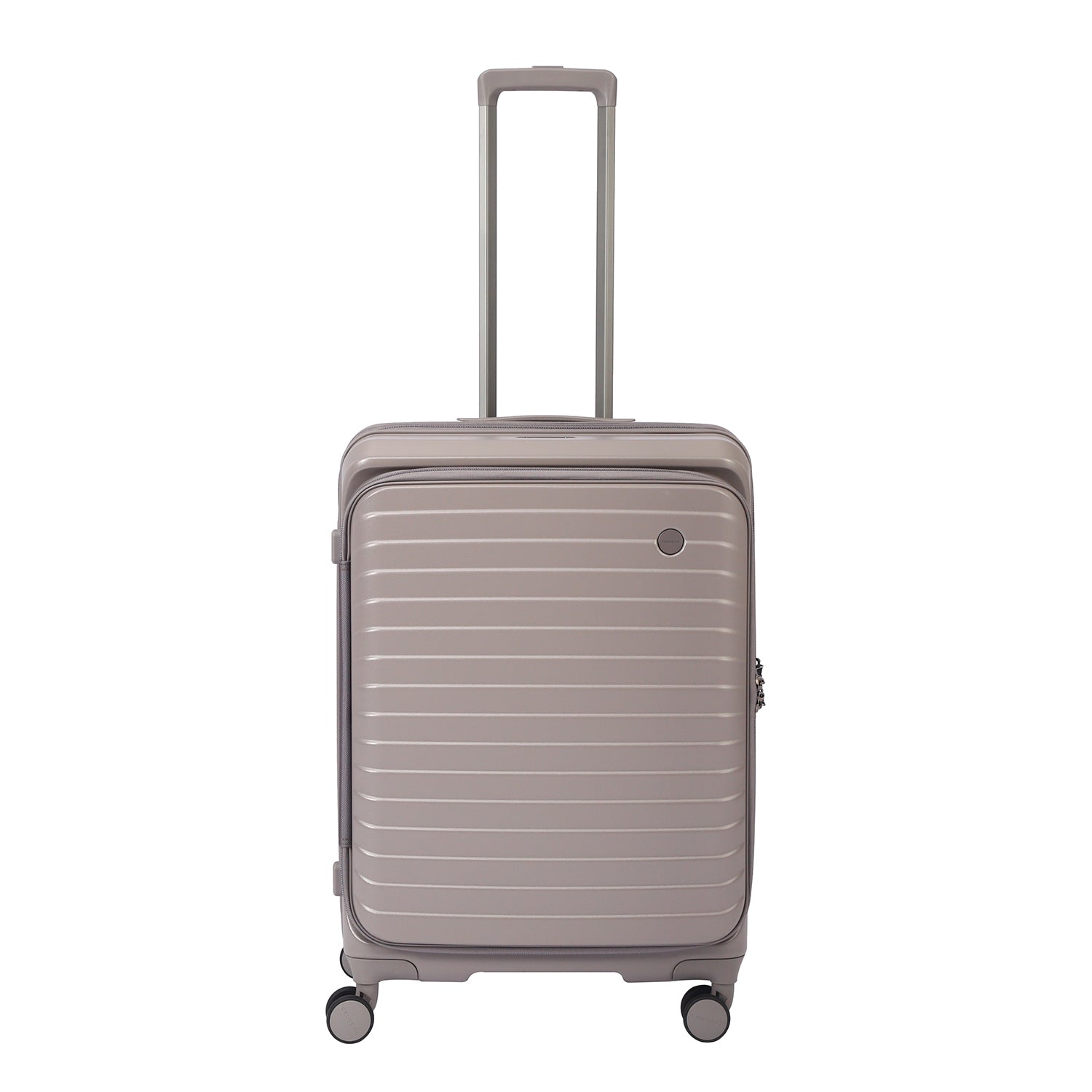 CROSSING INVI 25" Medium Expandable Luggage With Front & Middle Access V3 - Latte