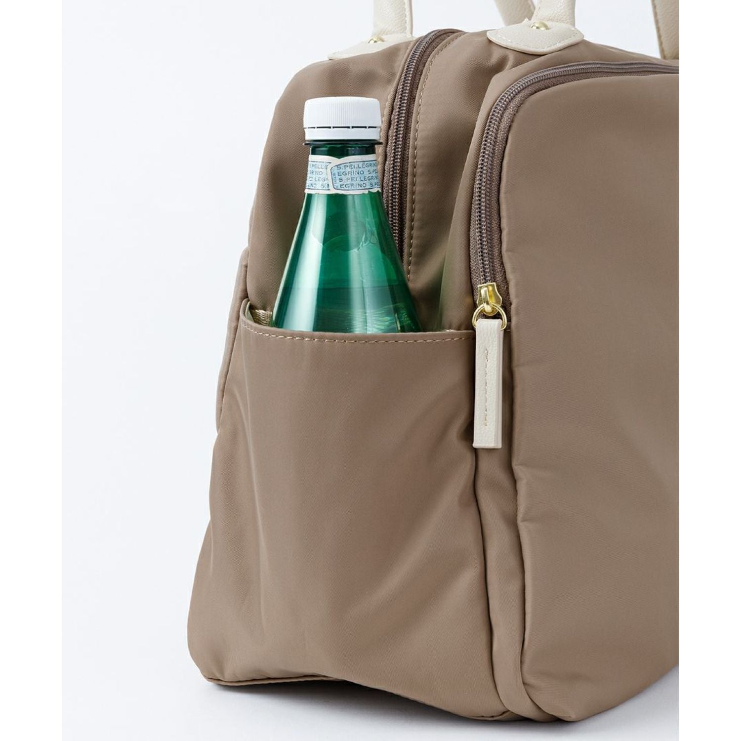 Legato Largo Burden Free 2Way Boston Bag (Light Brown)