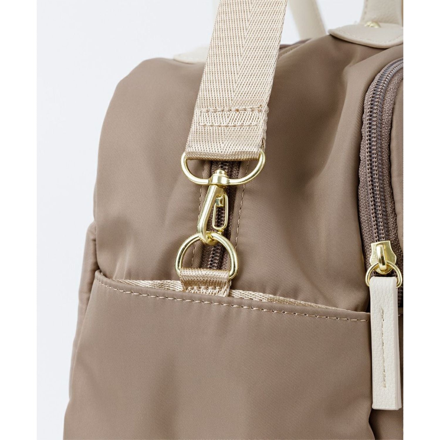 Legato Largo Burden Free 2Way Boston Bag (Light Brown)