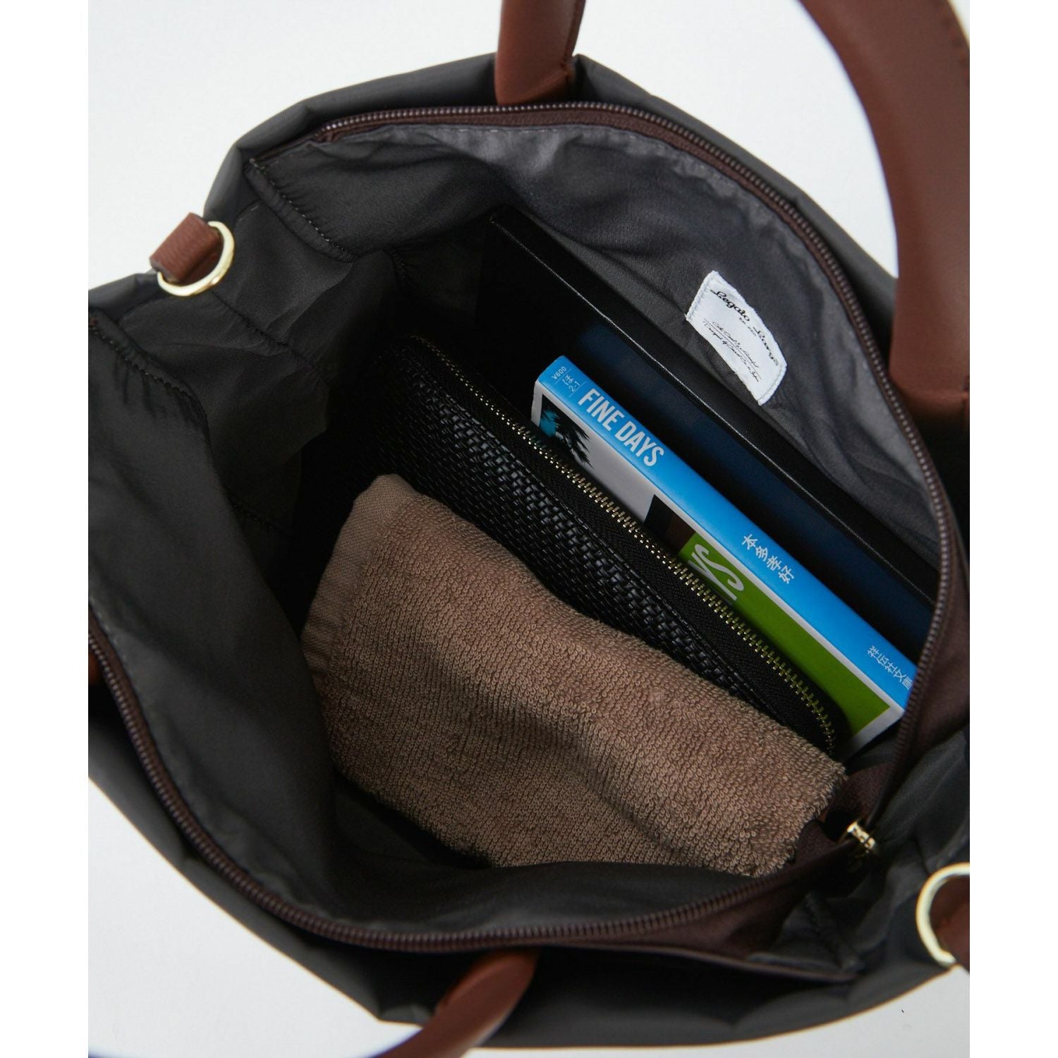 Legato Largo Burden Free 2Way Shoulder Bag (Light Brown)