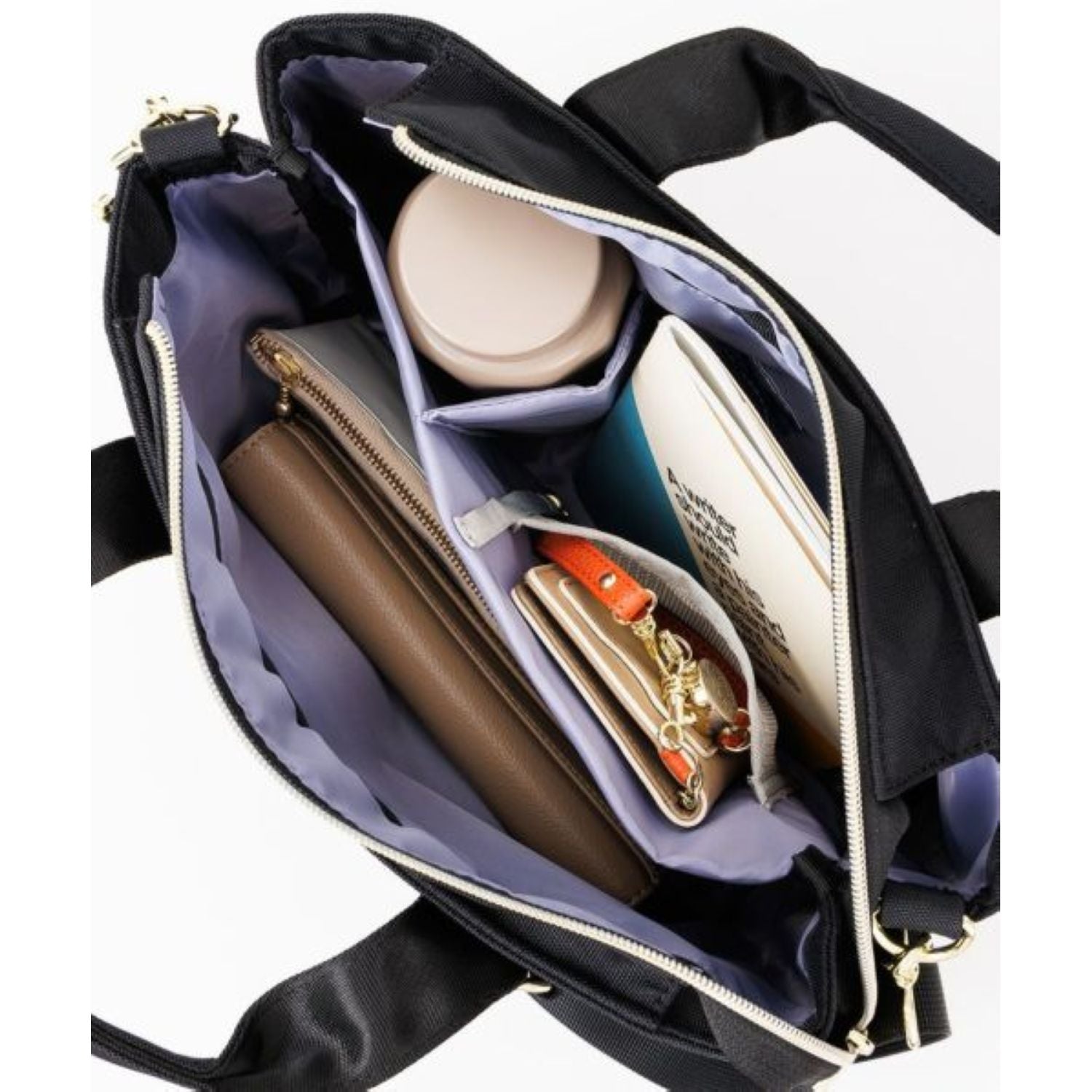 Legato Largo Easy Find 2Way Shoulder Bag (Black)