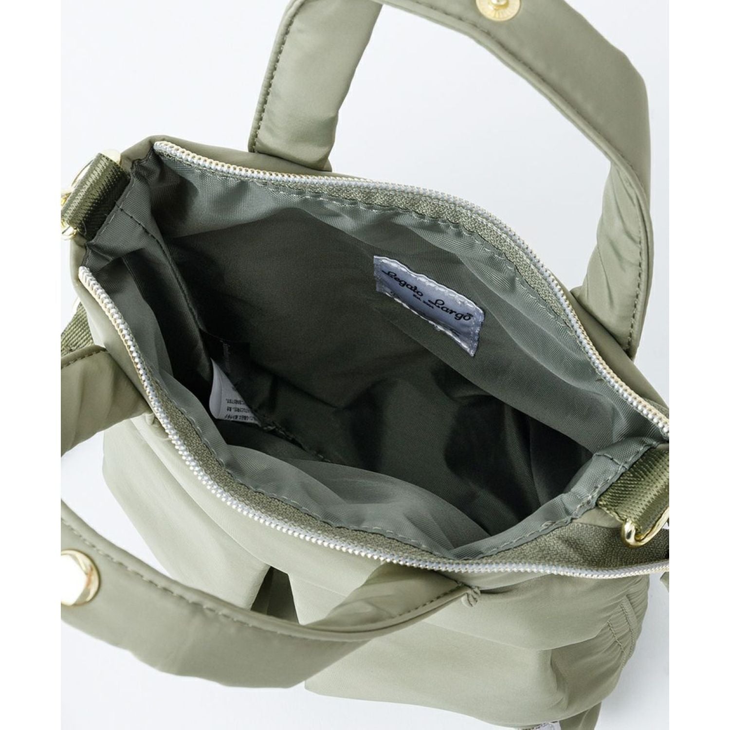 Legato Largo Helmet Bag 2Way Mini Shoulder Bag (Olive)