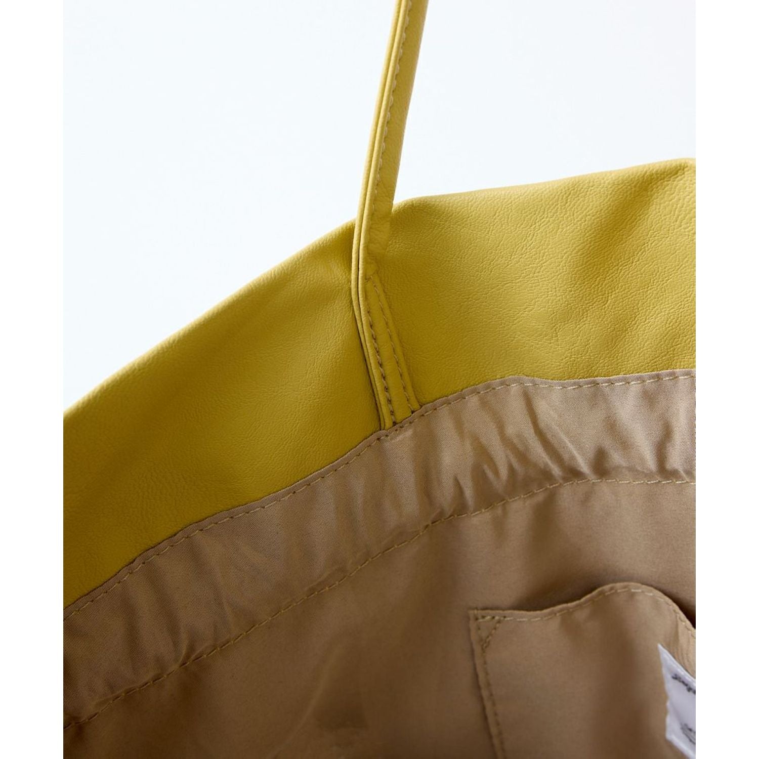 Legato Largo Washable Drawstring A4 Tote Bag (Black)