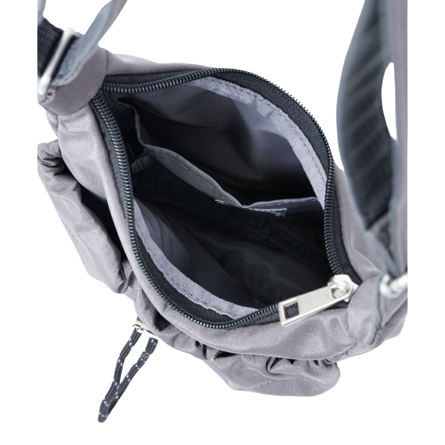 Legato Largo Water Repellent Drawstring Series Mini Shoulder Bag (Grey)