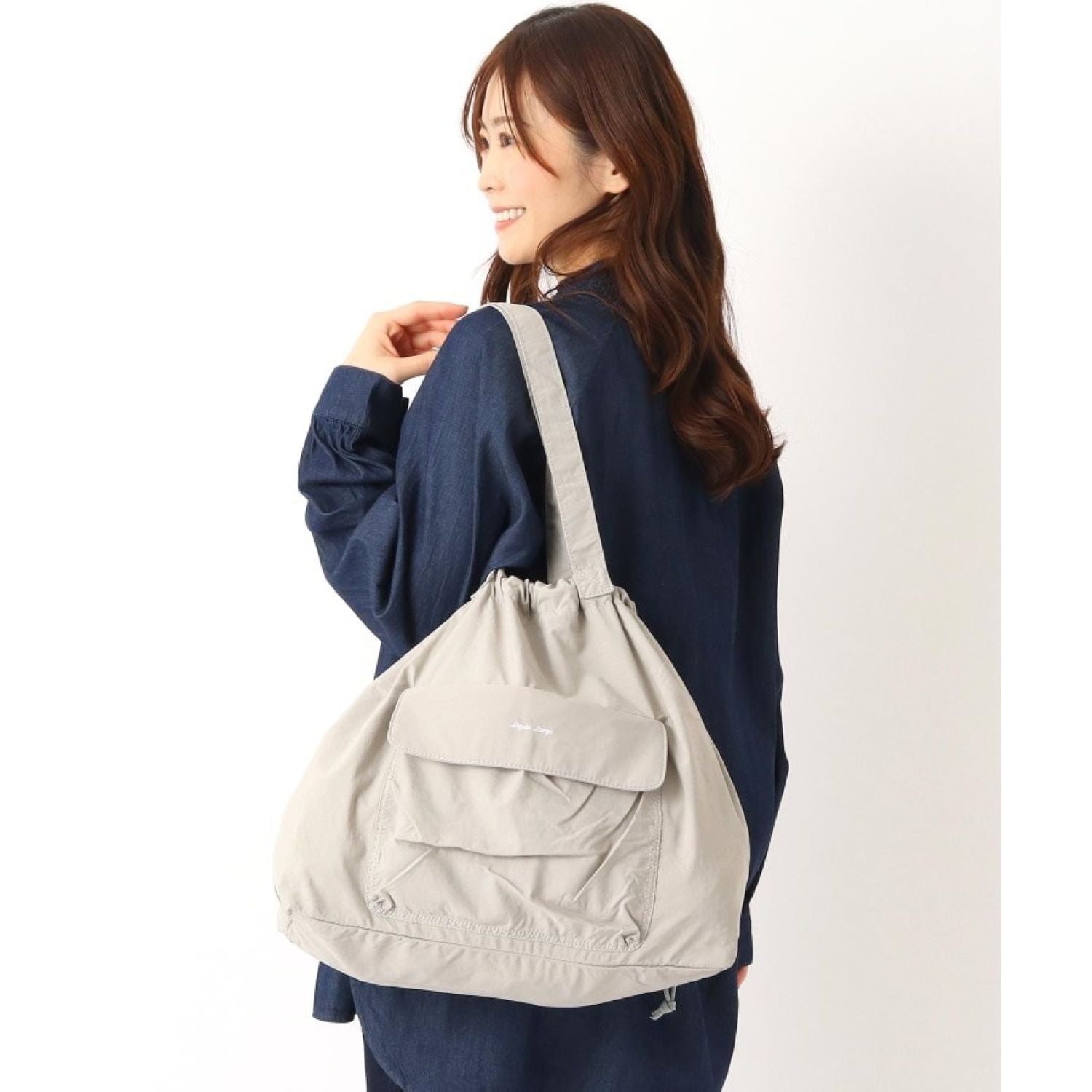 Legato Largo Yokubari A4 Tote Bag (Orange)