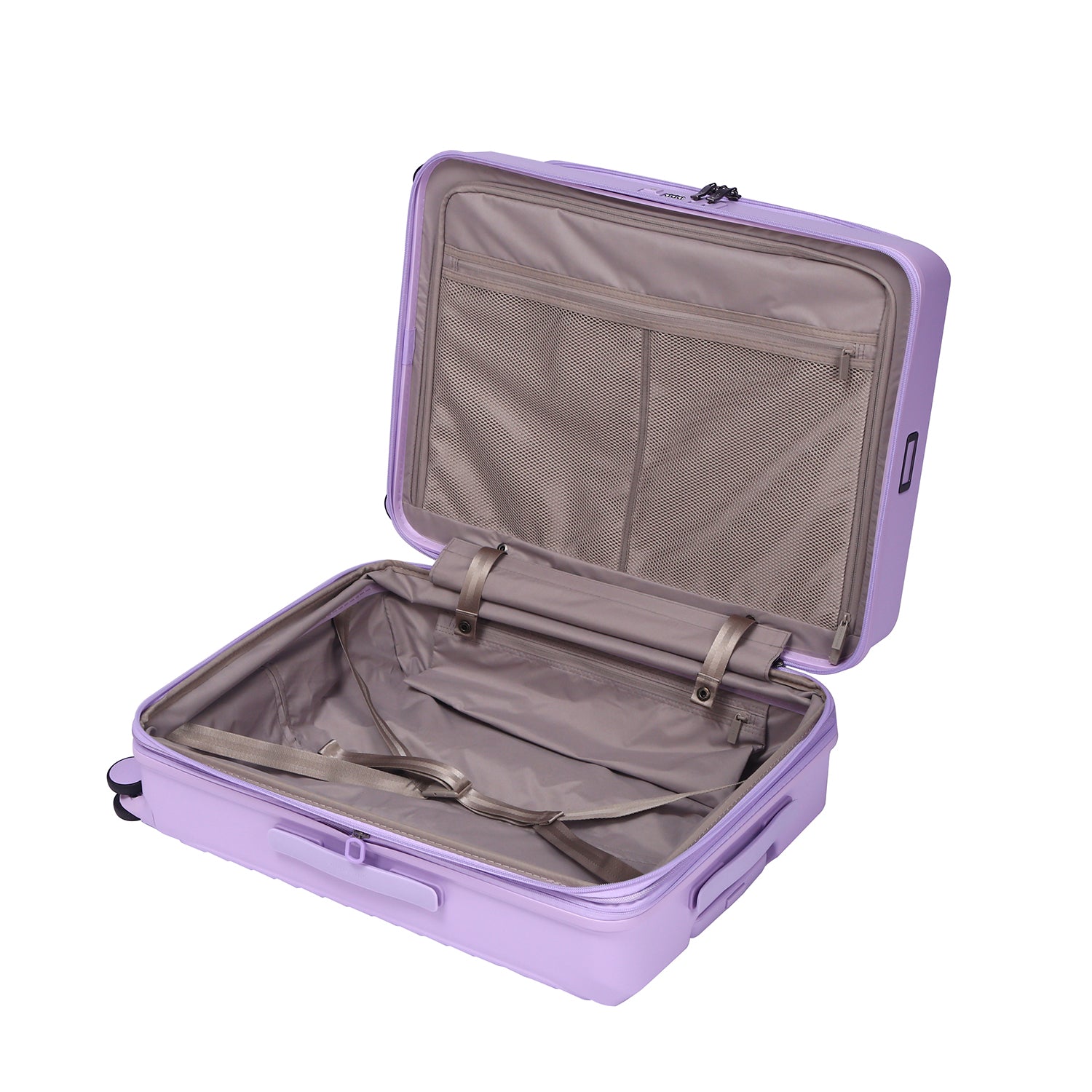 CROSSING INVI 25" Medium Expandable Luggage With Front & Middle Access V3 - Lilac