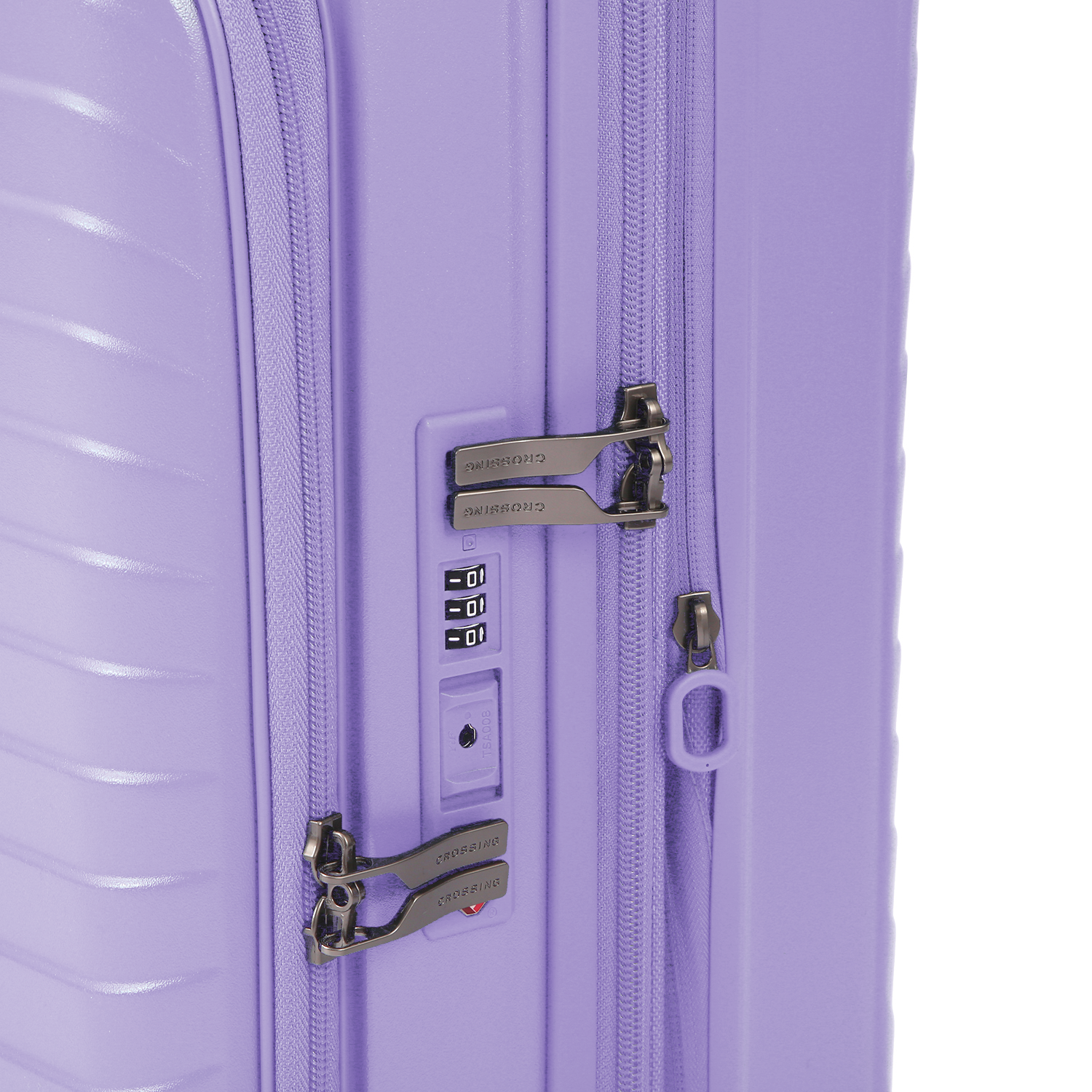 CROSSING INVI 20" Carry On Expandable Luggage With Front & Middle Access V3 - Lilac