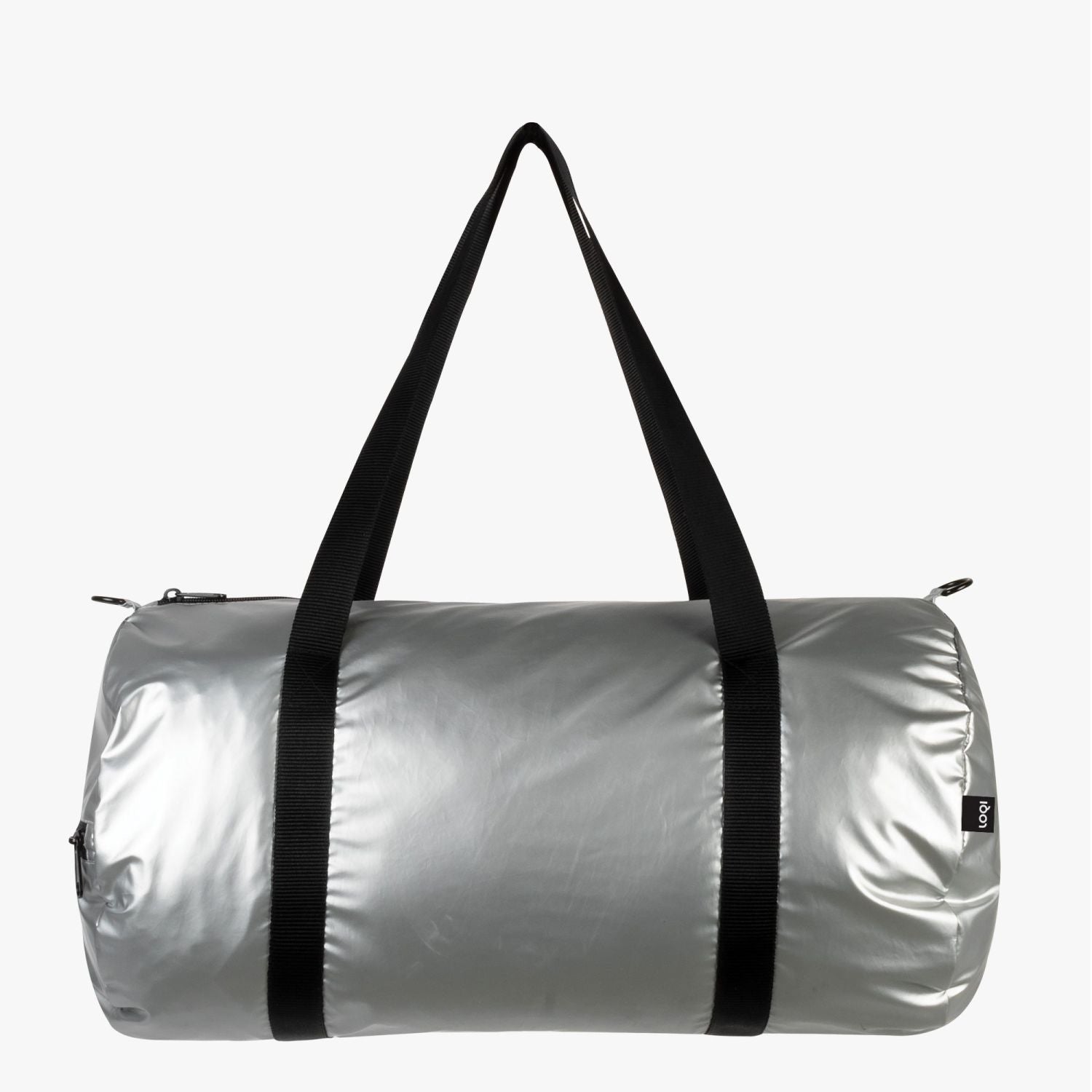 Loqi Metallic Weekender - Matt Silver
