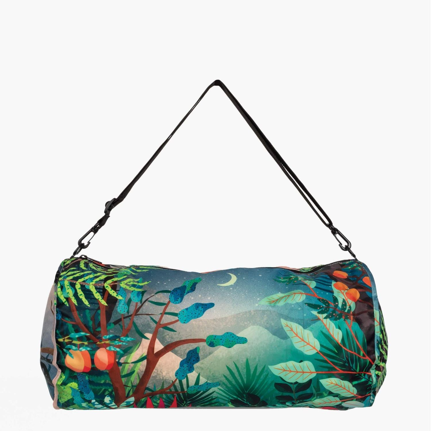 Loqi Metallic Weekender - Matt Silver