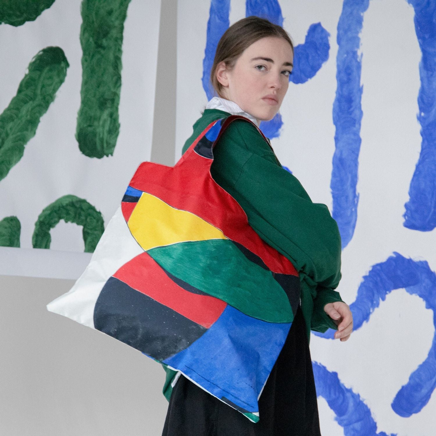 LOQI Museum Bag - Joan Miro - Woman, Bird And Star