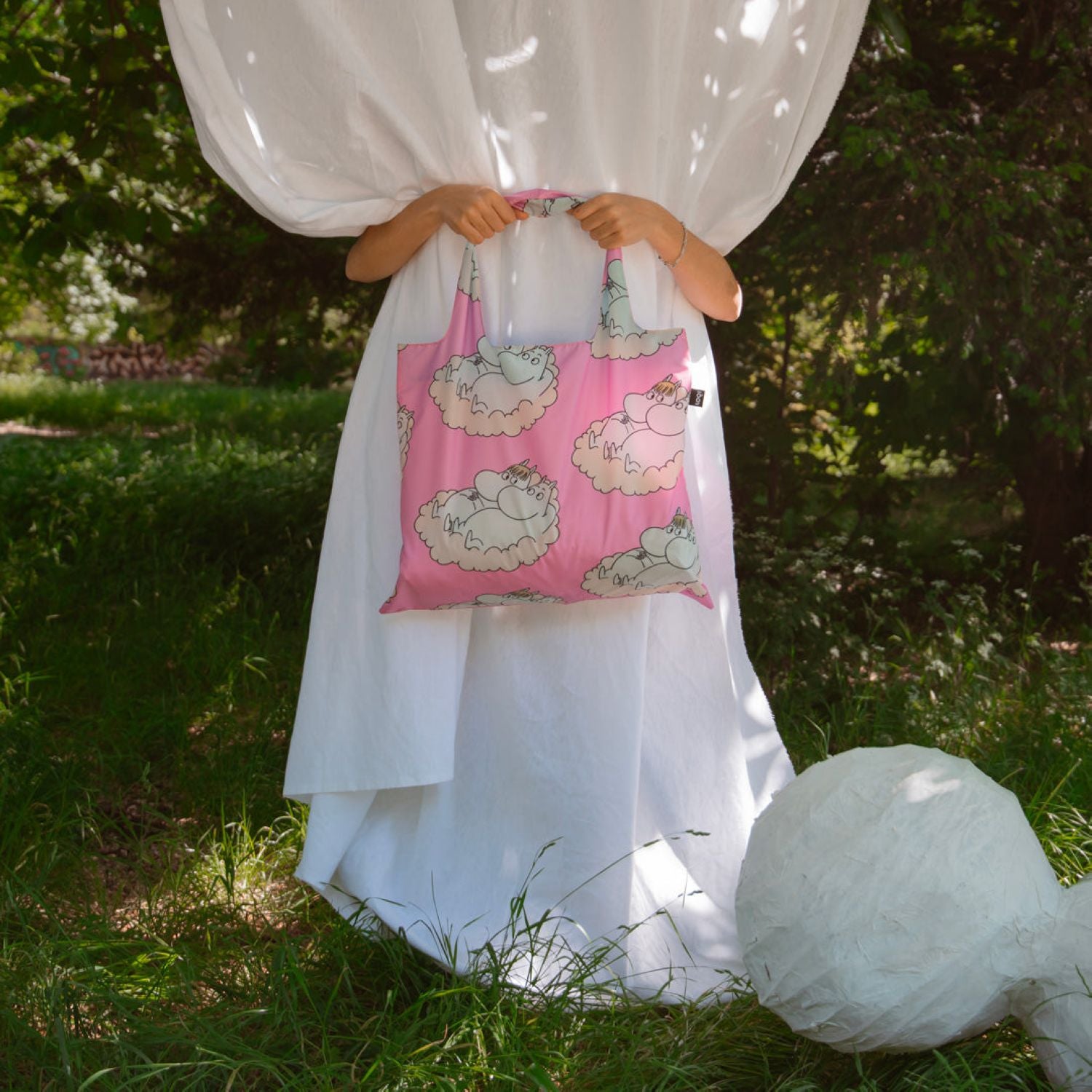 Loqi Museum Bag - Moomin - Cloud