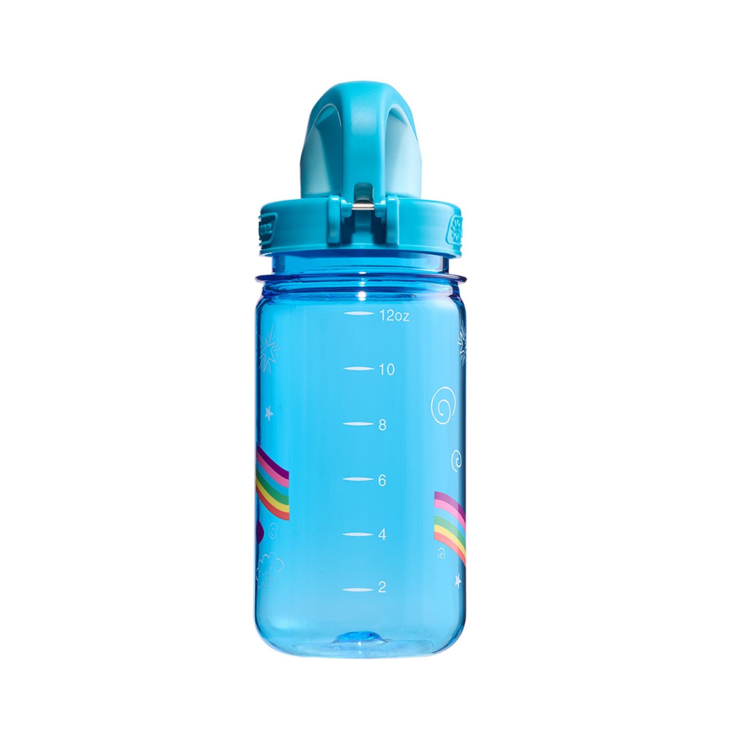 Nalgene 12oz On-The-Fly (OTF) Kids Sustain Water Bottle - Blue Unicorn