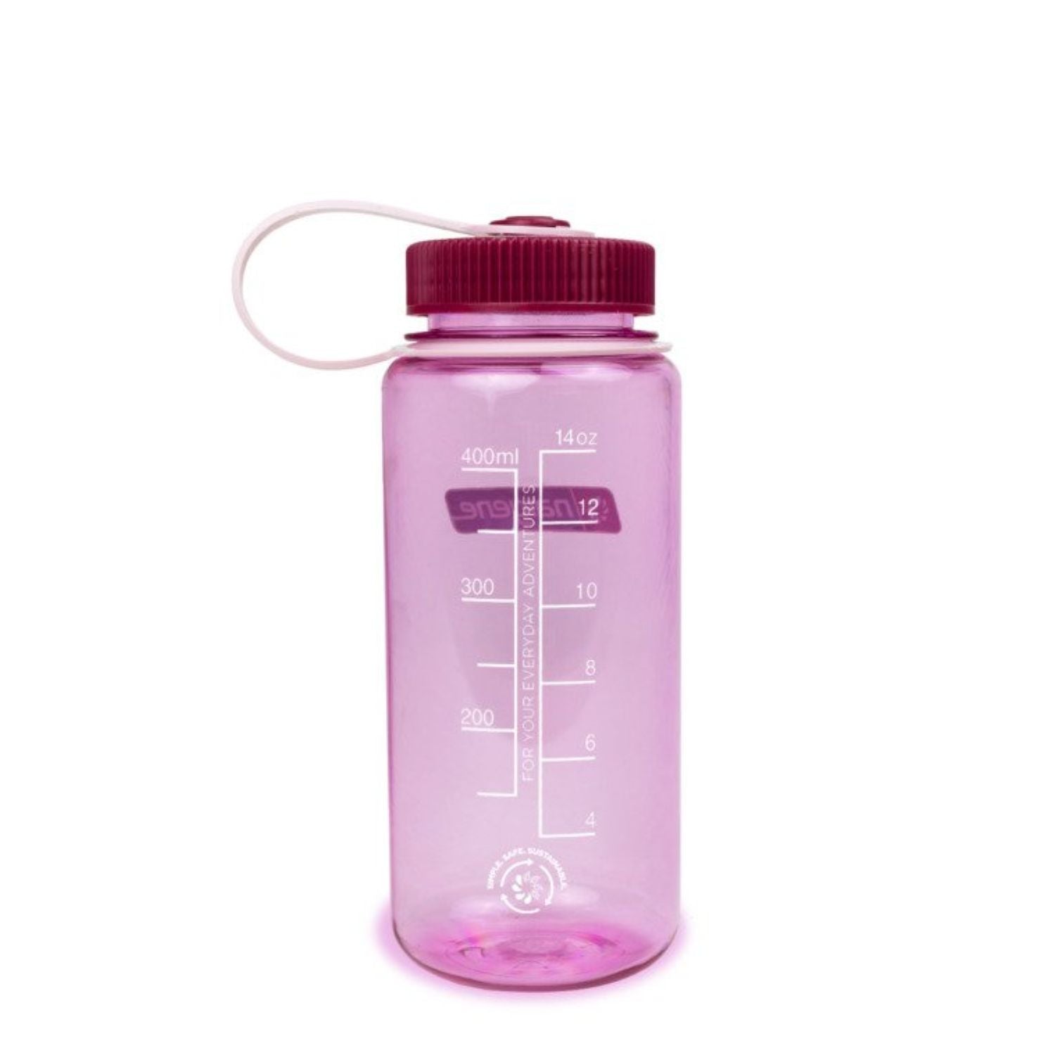 Nalgene 16oz Wide Mouth Sustain Water Bottle - Cosmo