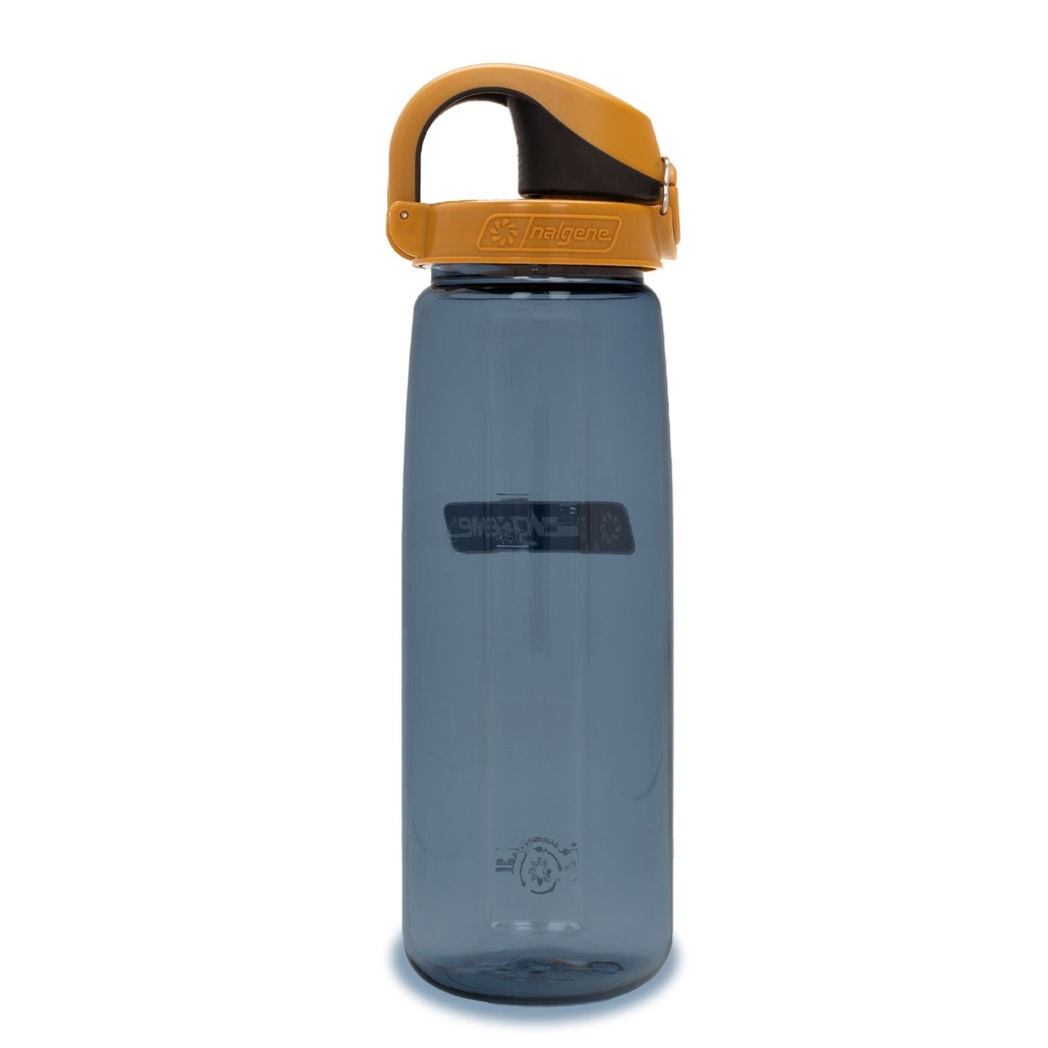 Nalgene 24oz On-The-Fly (OTF) Sustain Water Bottle - Rhino with Brown Black Cap