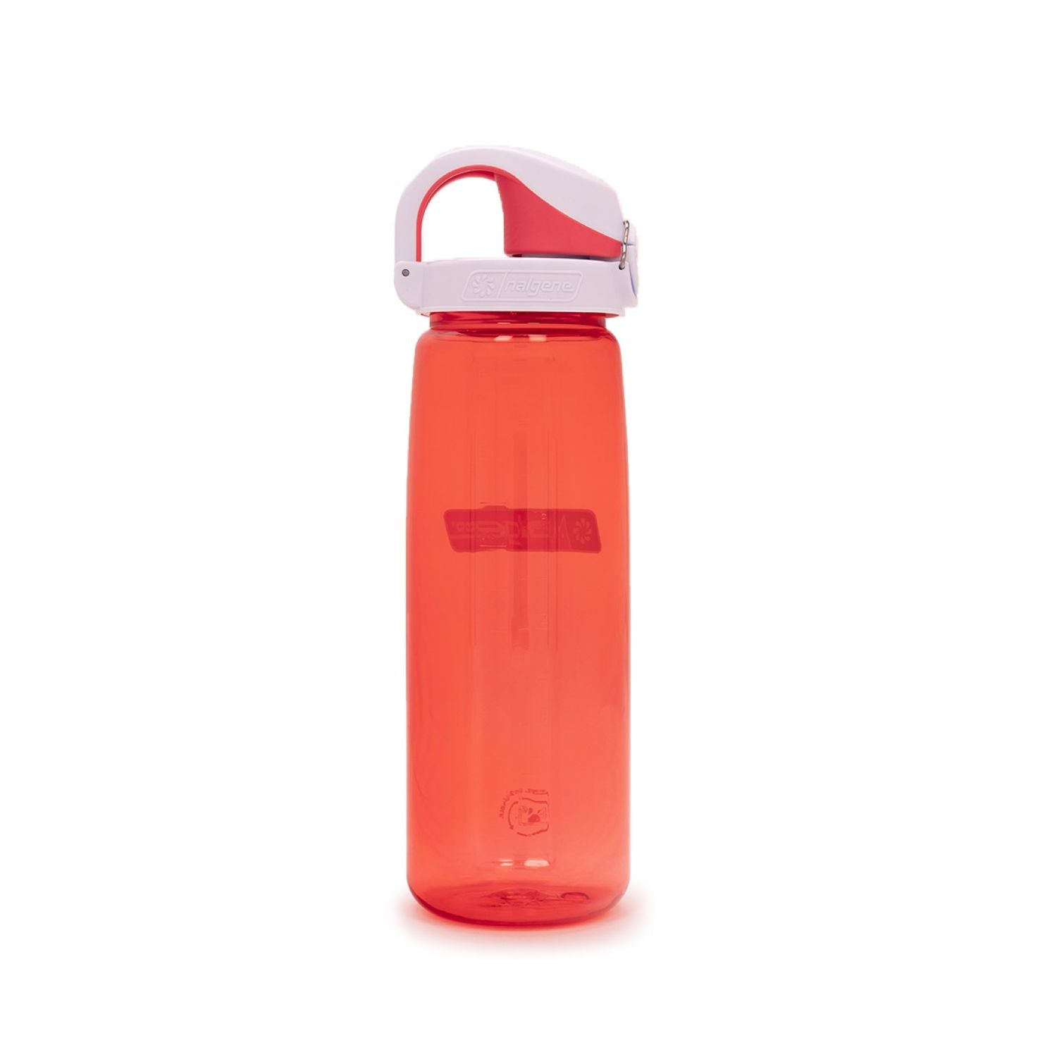 Nalgene 24oz On-The-Fly (OTF) Sustain Water Bottle - Coral with Frost Coral Cap