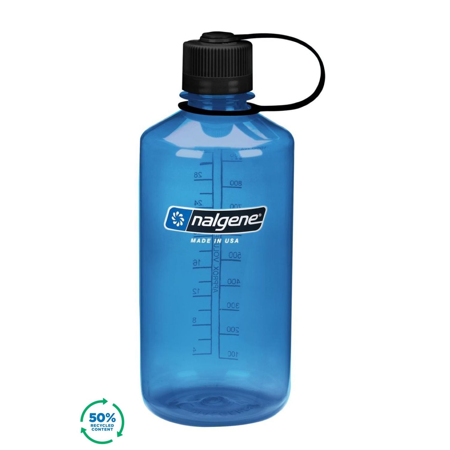 Nalgene 32oz Narrow Mouth Sustain Water Bottle - Slate