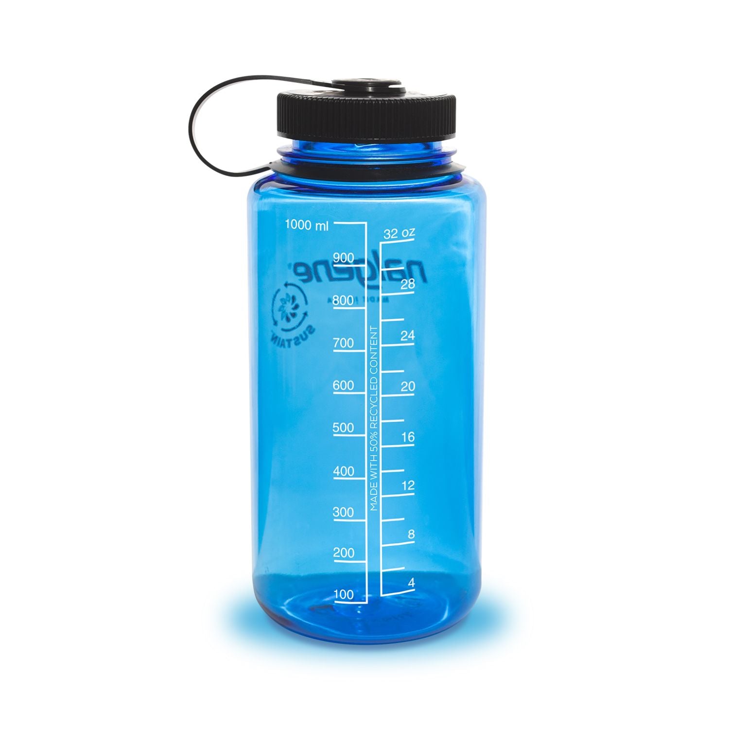 Nalgene 32oz Wide Mouth Sustain Water Bottle - Slate