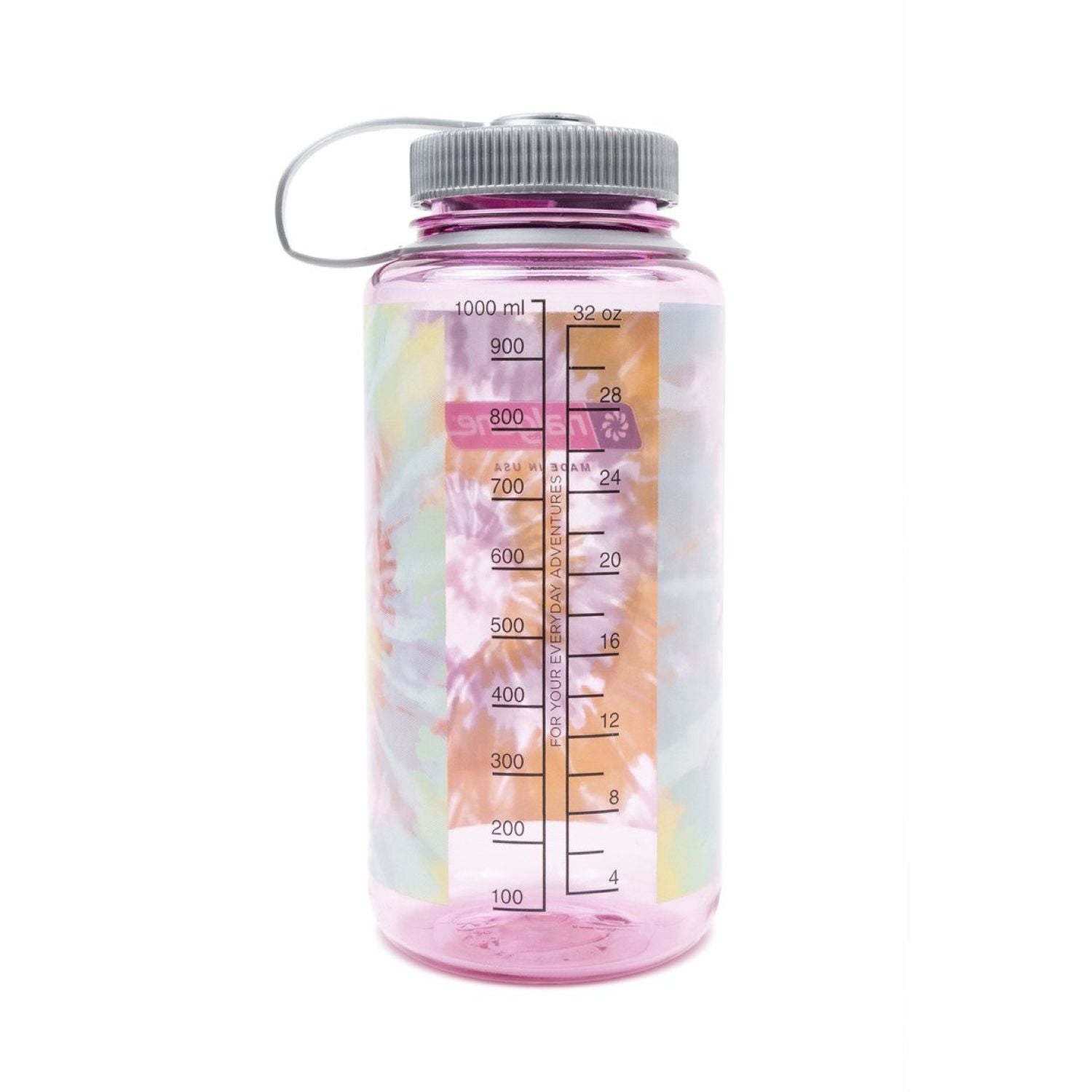 Nalgene 32oz Wide Mouth Water Bottle - Cosmo with Platinum Tie Dye
