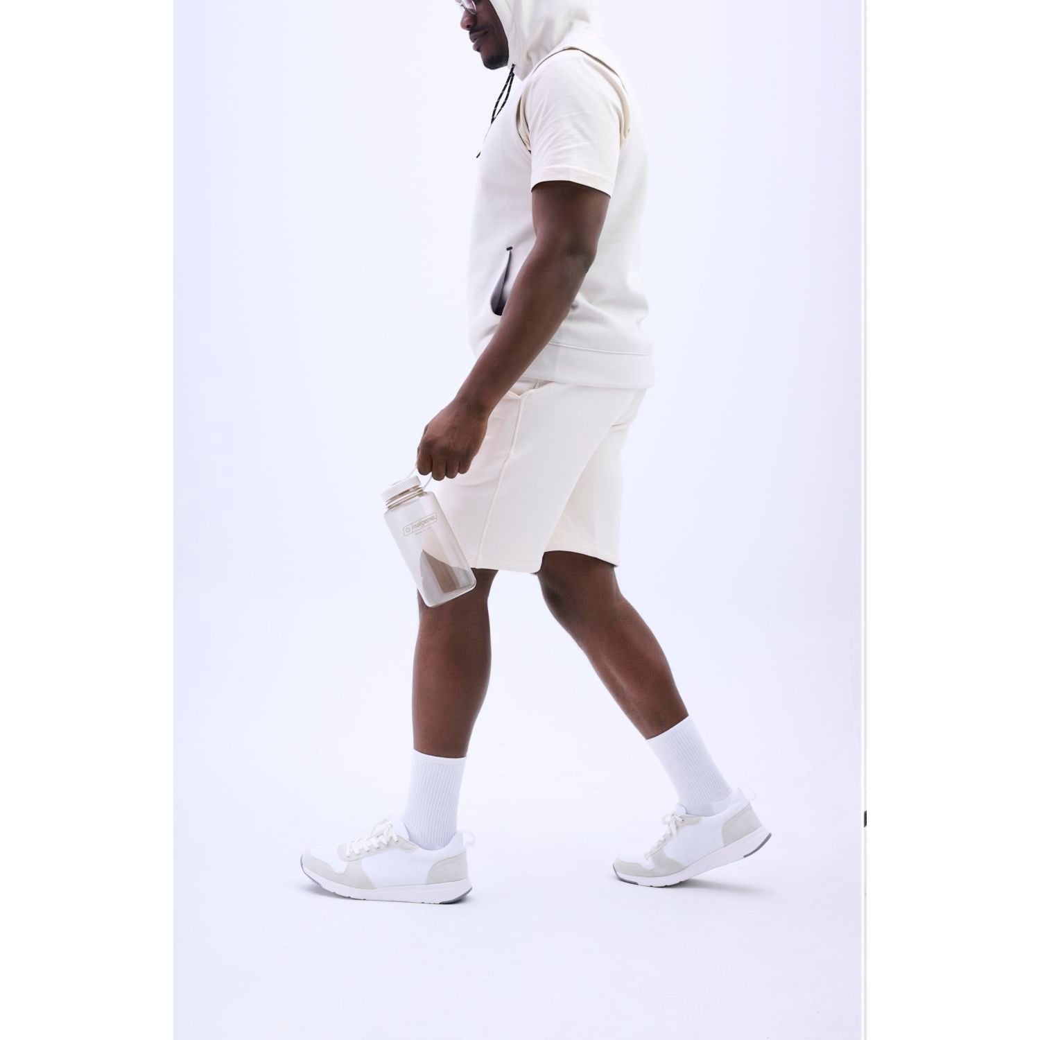 Nalgene 32oz Wide Mouth Water Bottle - Cotton (Monochrome)