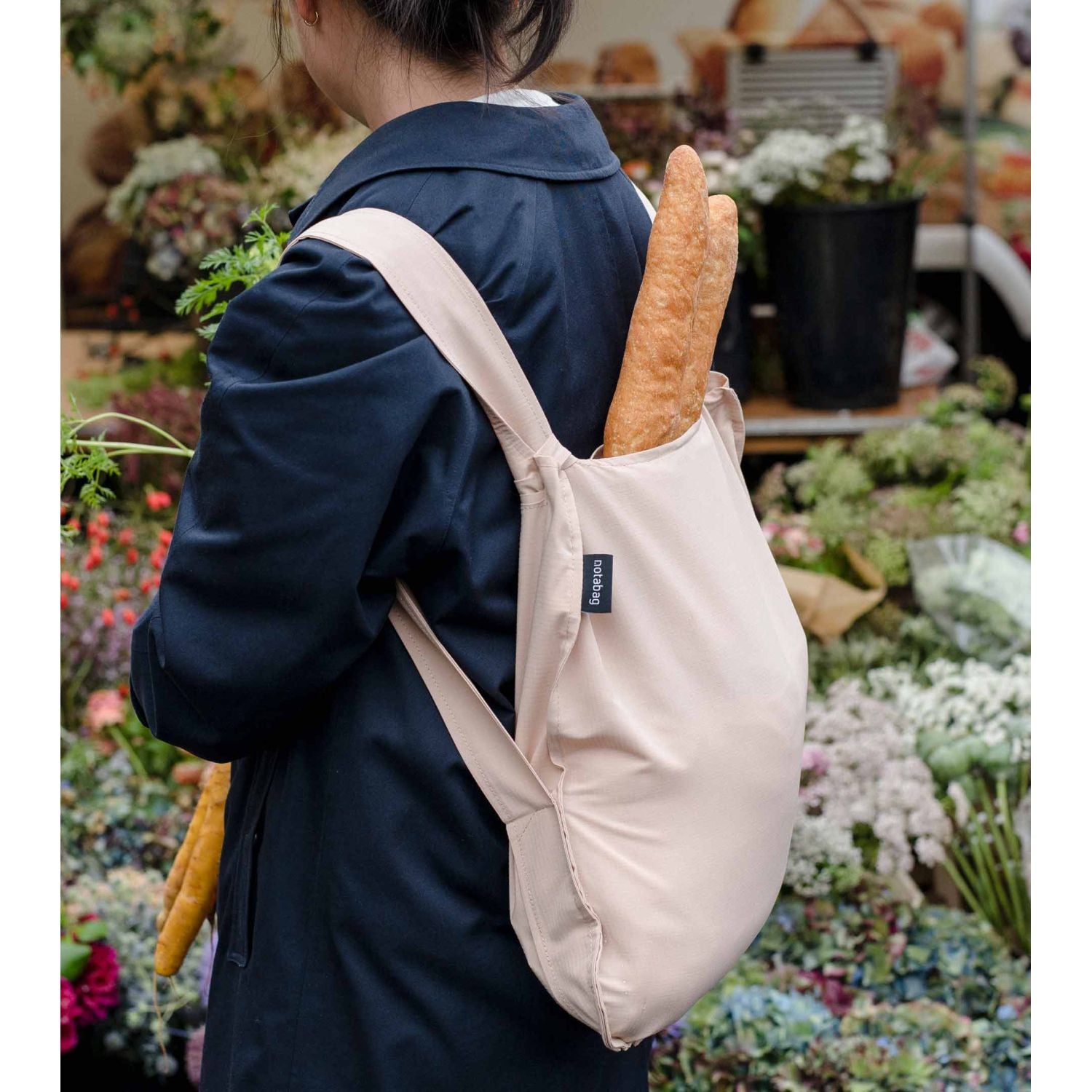 Notabag Original Convertible Tote Backpack - Sand