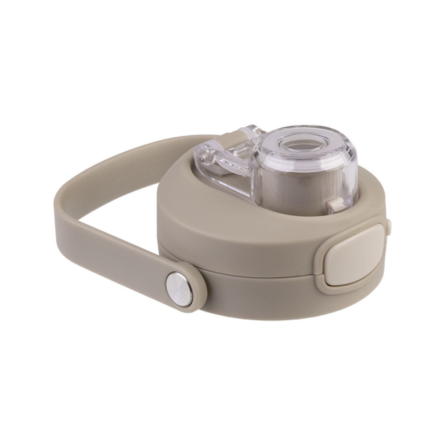 Oasis Ceramic Stainless Steel Triple Wall Capri Quick Release Drink Bottle 1L - Latte