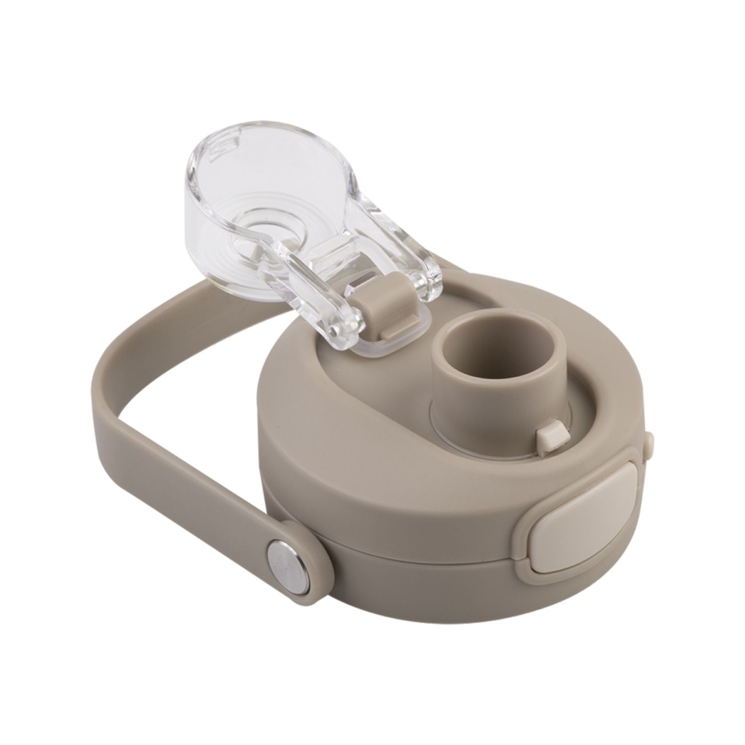 Oasis Ceramic Stainless Steel Triple Wall Capri Quick Release Drink Bottle 750ML - Latte