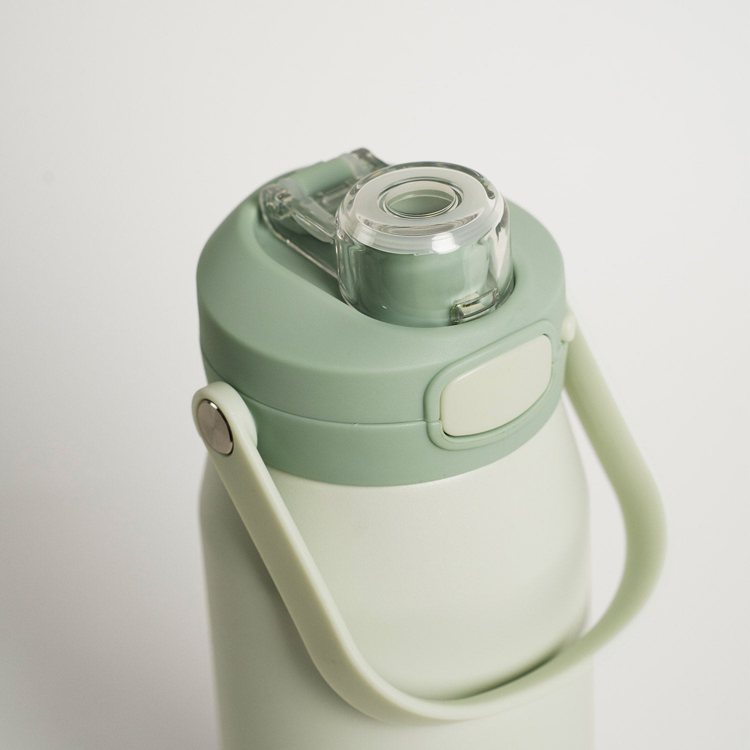 Oasis Ceramic Stainless Steel Triple Wall Capri Quick Release Drink Bottle 750ML - Mint Green